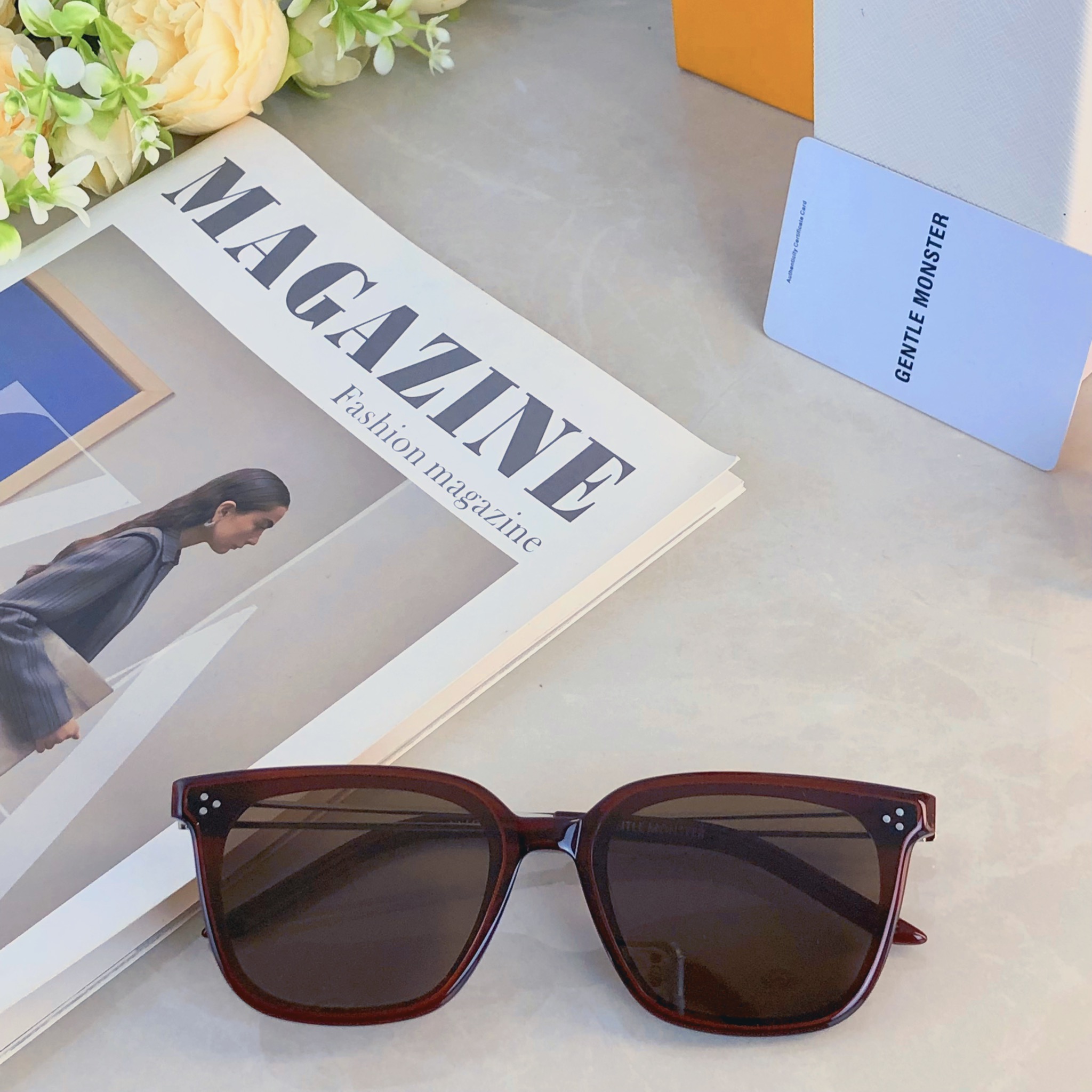 🔥🔥韩版方形大框墨镜女大脸显脸小遮阳高级感遮阳太阳镜男