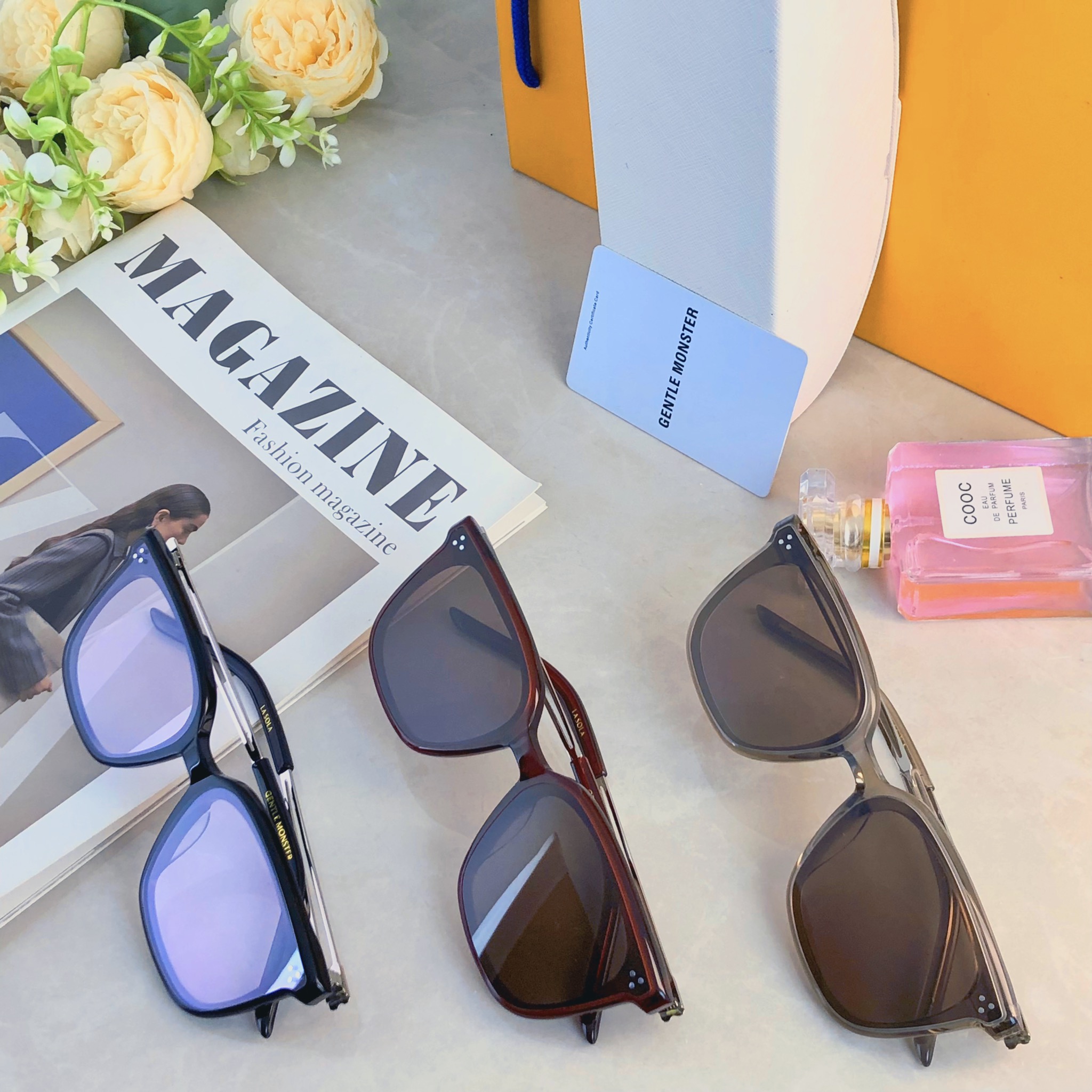 🔥🔥韩版方形大框墨镜女大脸显脸小遮阳高级感遮阳太阳镜男