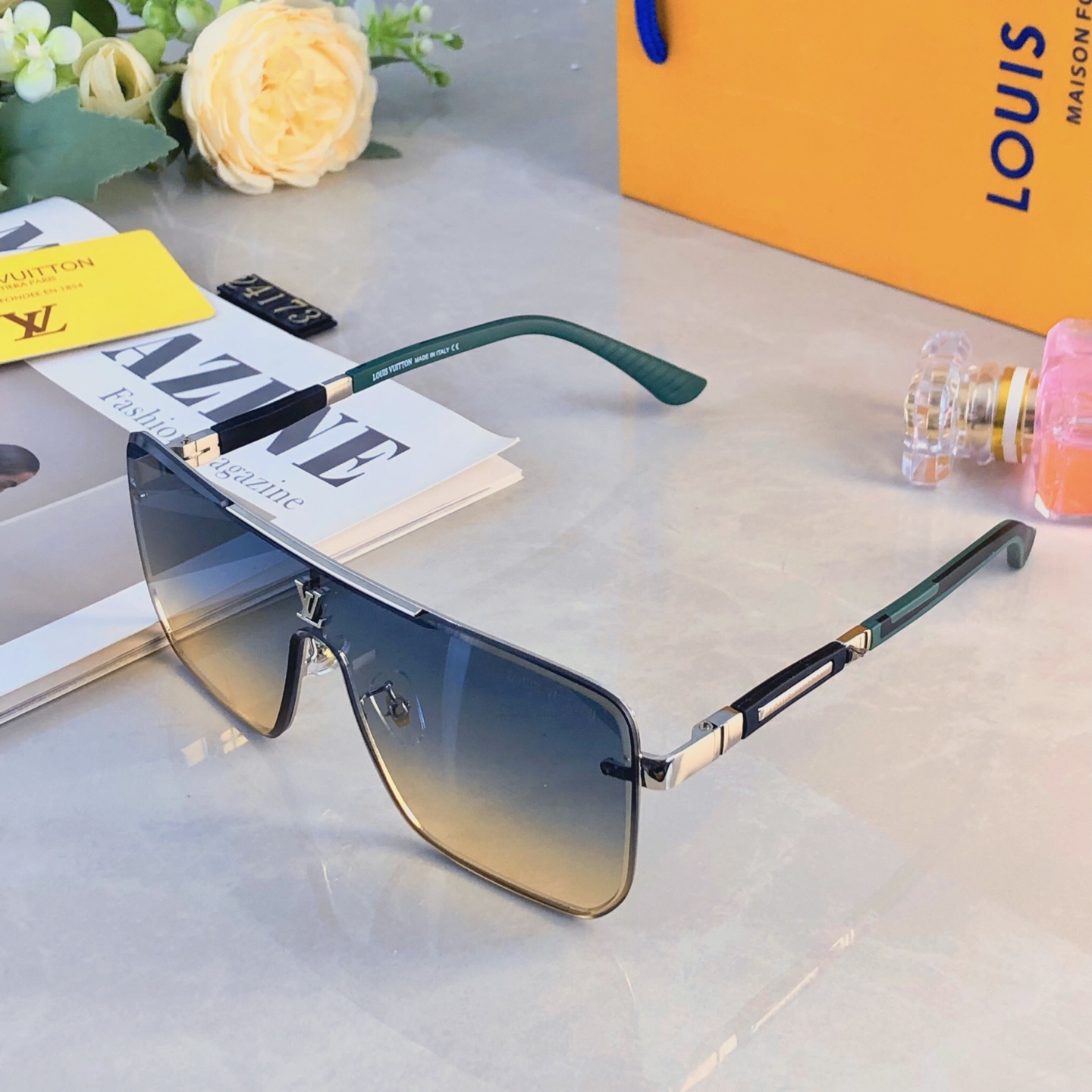 🔥🔥Louis vuitto*新款男士太阳镜 时尚休闲墨镜 驾驶出游度假太阳眼镜