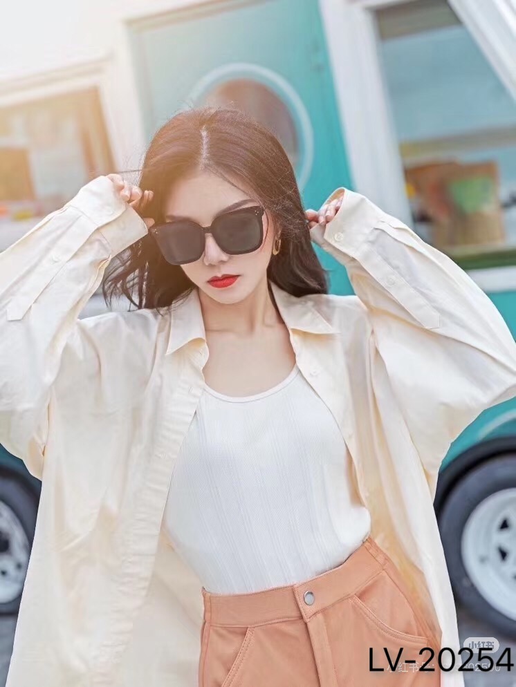 🔥🔥Louis vuitto*2026复古方形大框偏光太阳镜女网红时尚高街情侣开车防紫外线墨镜