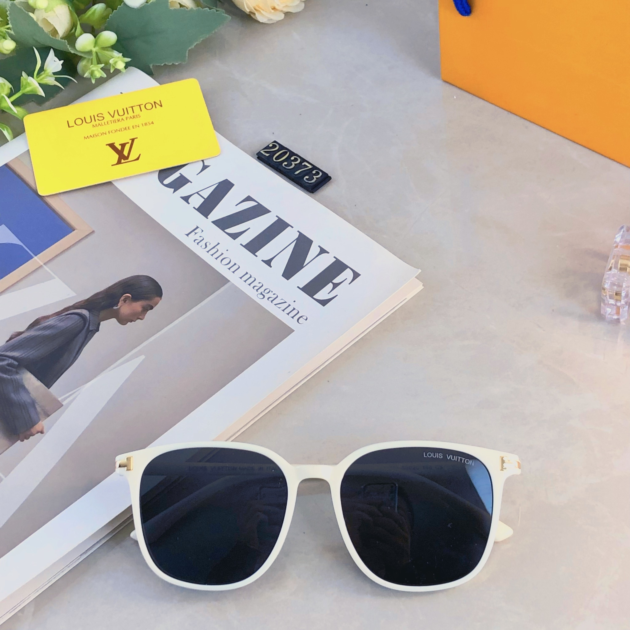🔥🔥Louis vuitto*2026年新款方框黑色墨镜男女潮流太阳镜防紫外线遮阳镜高级感新款