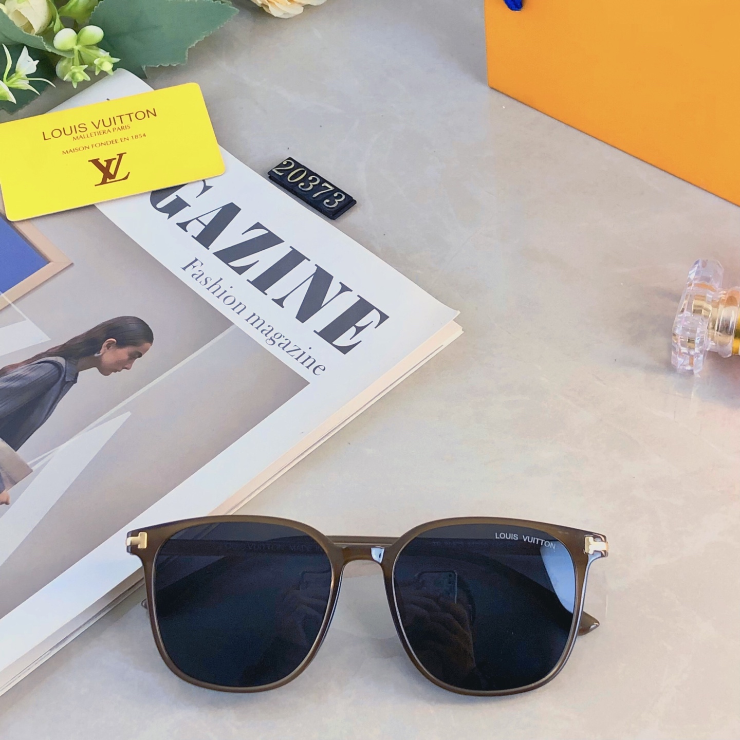 🔥🔥Louis vuitto*2026年新款方框黑色墨镜男女潮流太阳镜防紫外线遮阳镜高级感新款