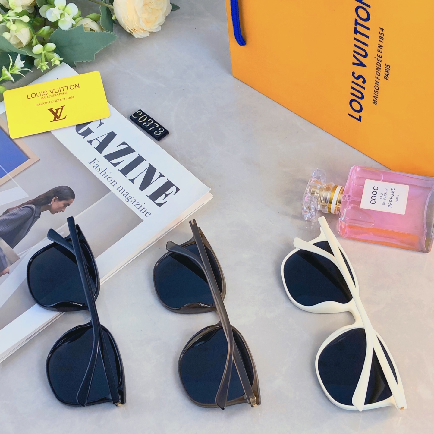 🔥🔥Louis vuitto*2026年新款方框黑色墨镜男女潮流太阳镜防紫外线遮阳镜高级感新款