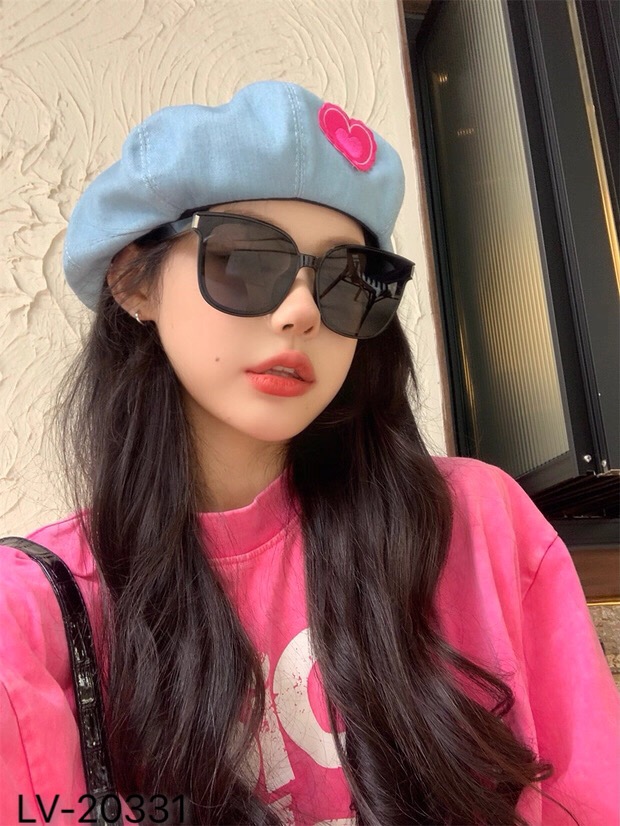 🔥🔥Louis vuitto*旅游度假复古经典百搭黑色方形圆脸显瘦太阳镜男网红时髦潮墨镜女