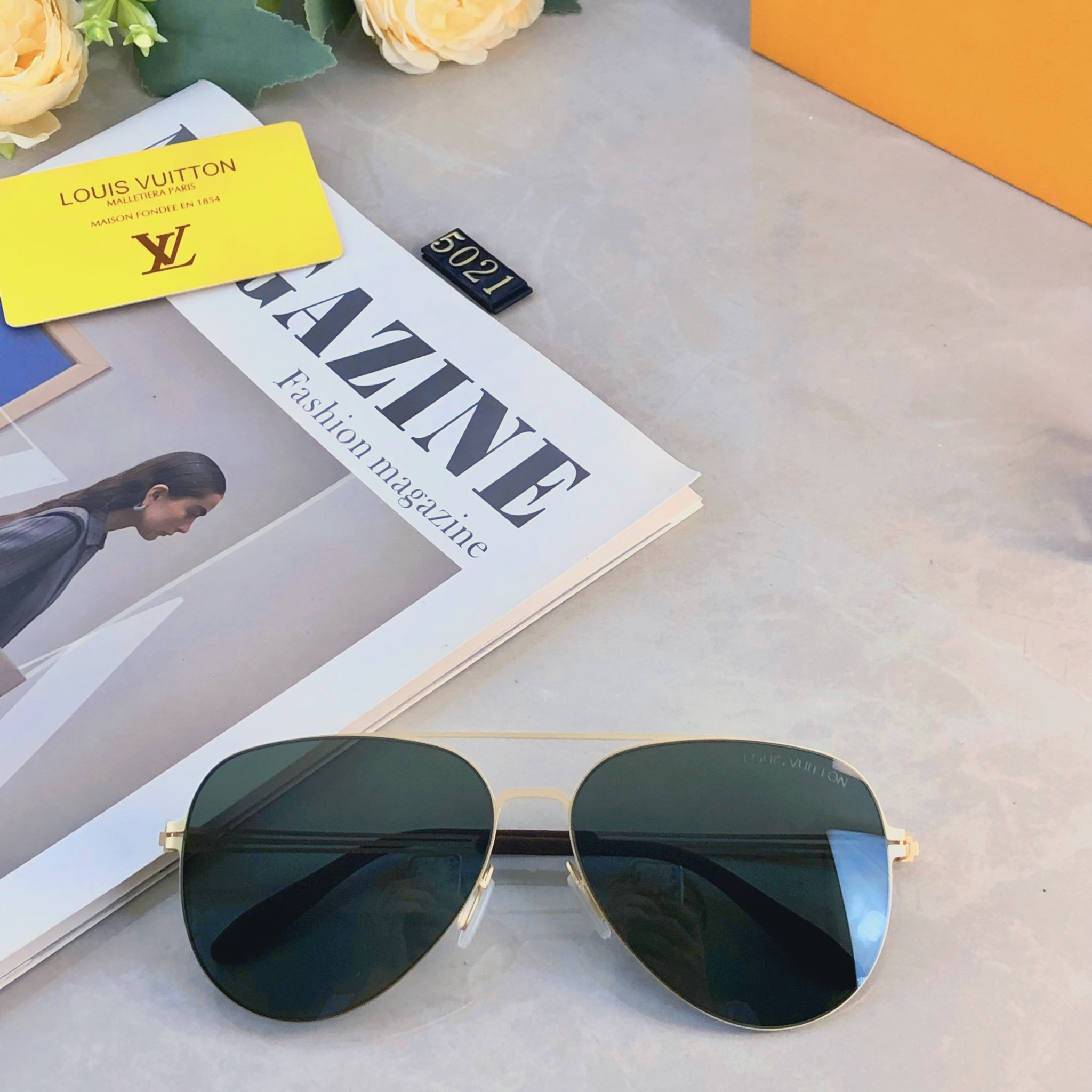 。。Louis vuitto*经典尼龙偏光不锈钢墨镜 复古飞行员墨镜超弹无螺丝蛤蟆镜男潮