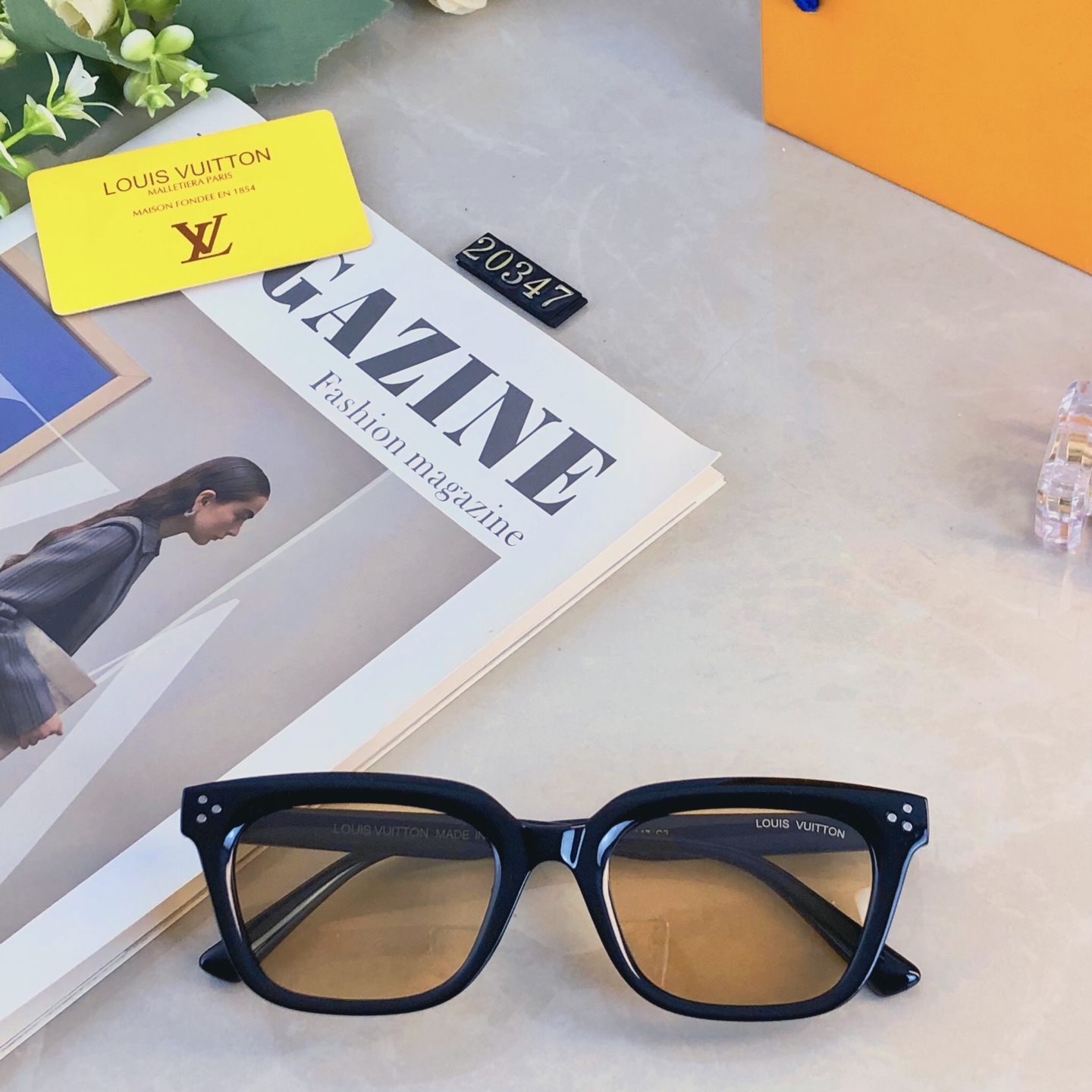 。。Louis vuitto*王嘉尔同款墨镜2026新款百搭高级感太阳镜开车驾驶防紫外线眼镜