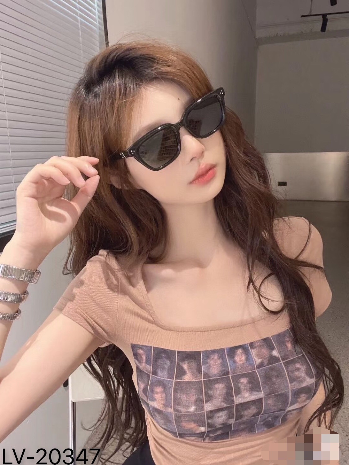 。。Louis vuitto*王嘉尔同款墨镜2026新款百搭高级感太阳镜开车驾驶防紫外线眼镜