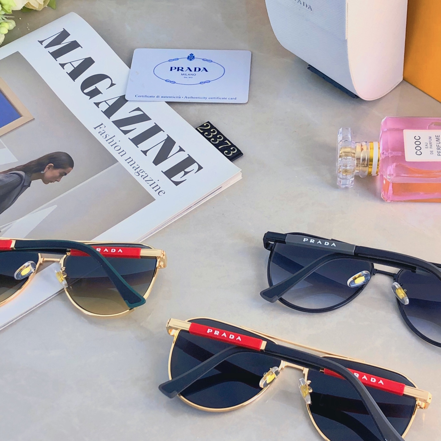 。。Prad*2026款欧美高端方框百搭太阳眼欧洲网红飞行员蛤蟆墨镜