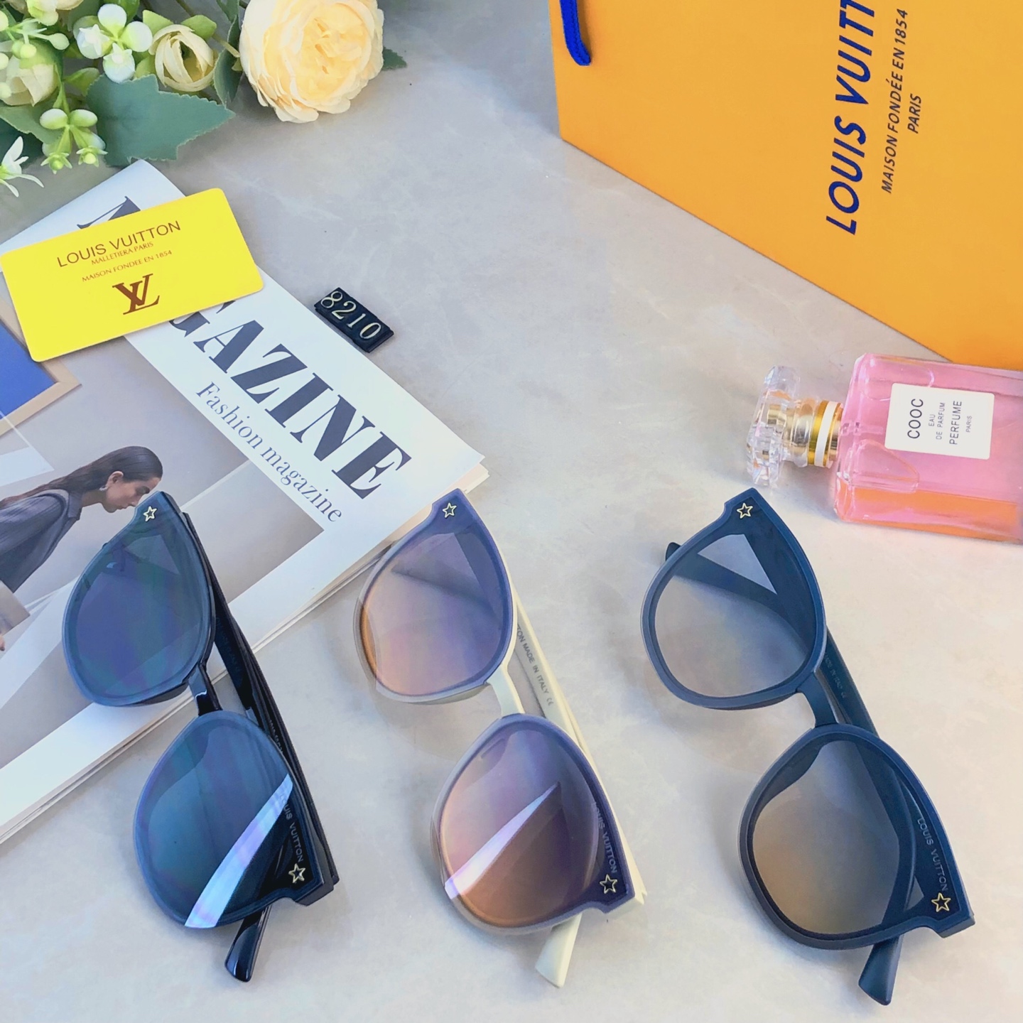 。。Louis vuitto*2026网红ins小红书墨镜女防紫外线个性街拍太阳眼镜韩版
