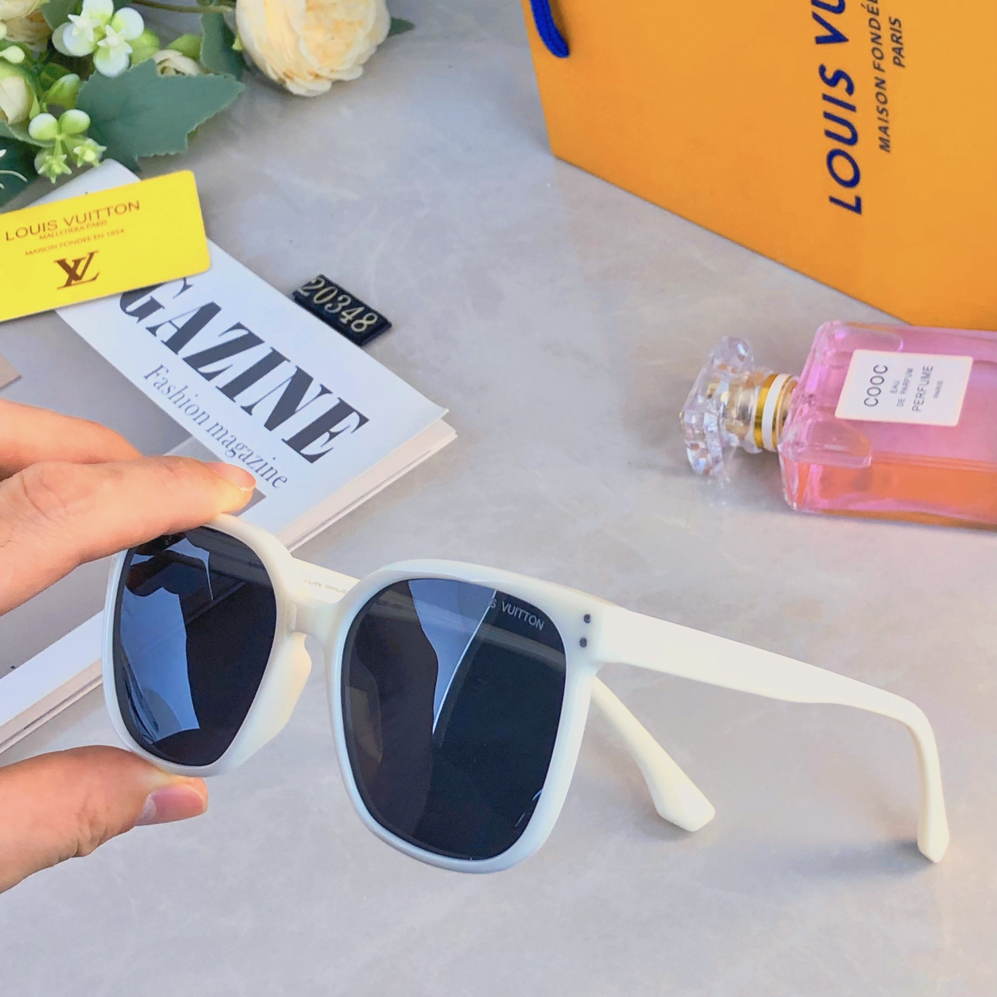 。。Louis vuitto*太阳镜墨镜眼镜大框时尚潮流个性网红同款遮阳墨镜男女开车遮阳
