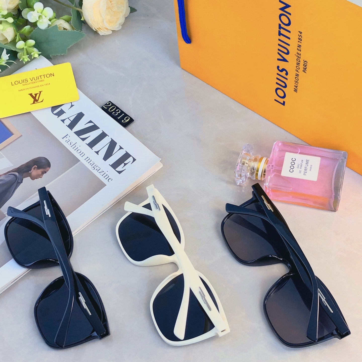 。。Louis vuitto*墨镜女2026新款高级感凹造型方形大框太阳镜男时尚大脸防紫外线