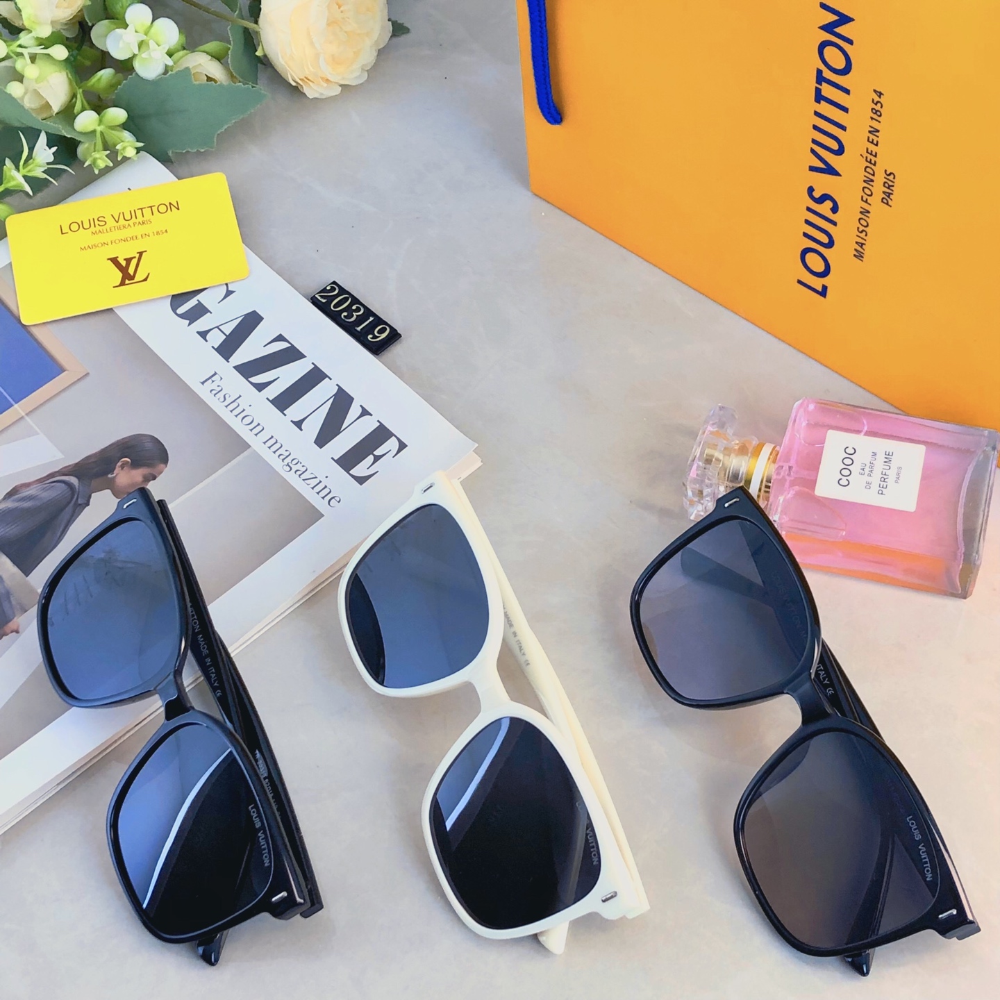 。。Louis vuitto*墨镜女2026新款高级感凹造型方形大框太阳镜男时尚大脸防紫外线