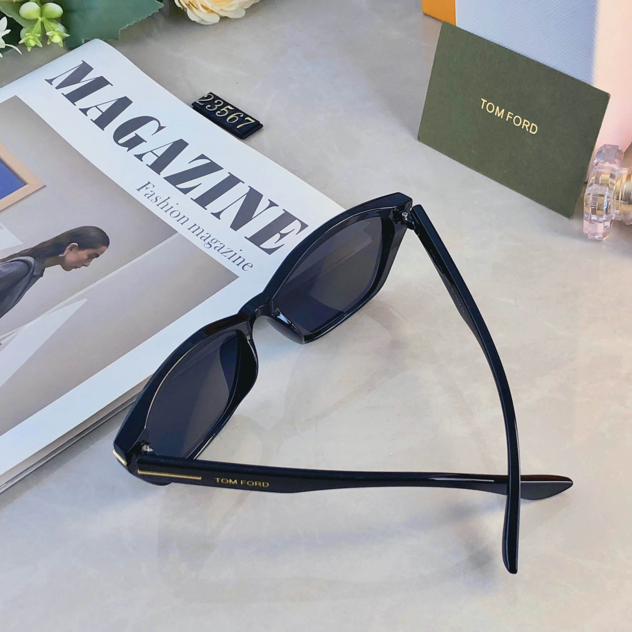 。。Tom For*2026新款复古辣妹个性墨镜女ins网红街拍百搭显瘦太阳镜男潮