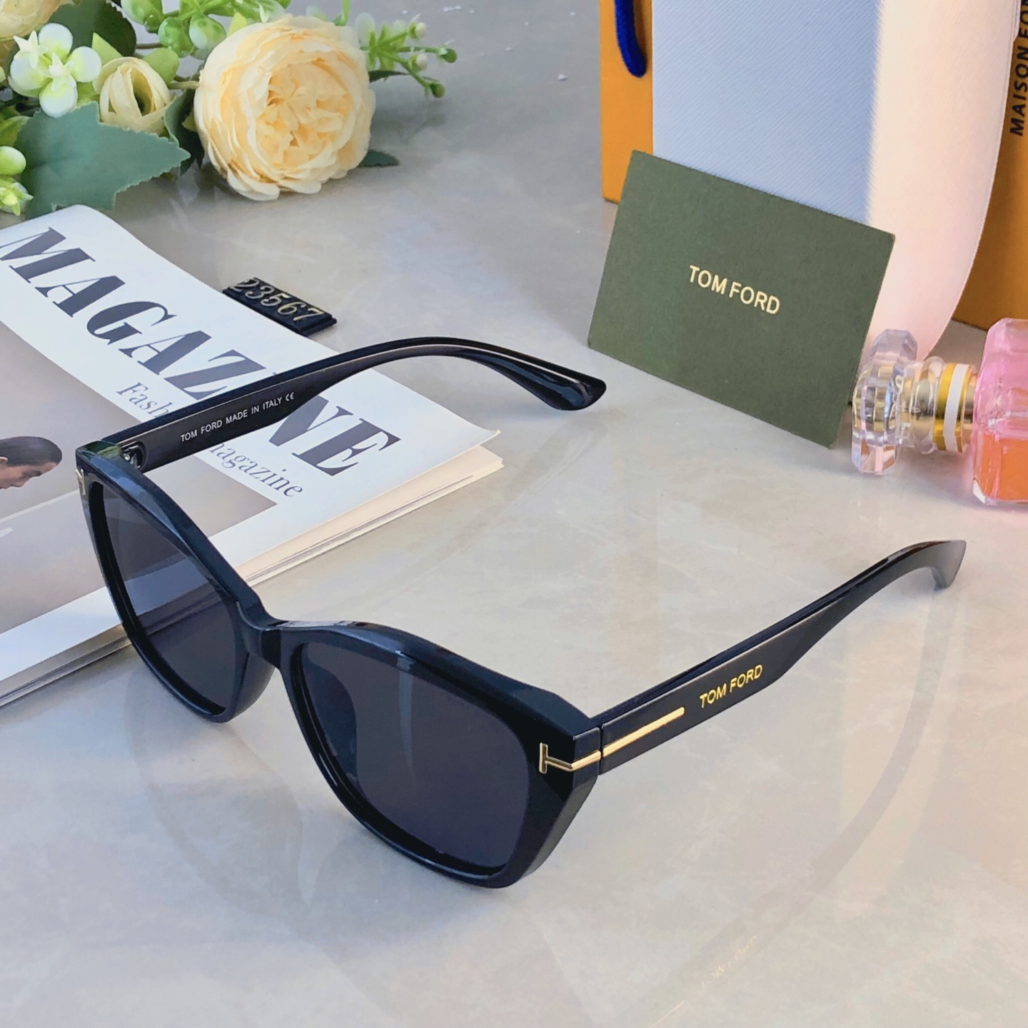 。。Tom For*2026新款复古辣妹个性墨镜女ins网红街拍百搭显瘦太阳镜男潮