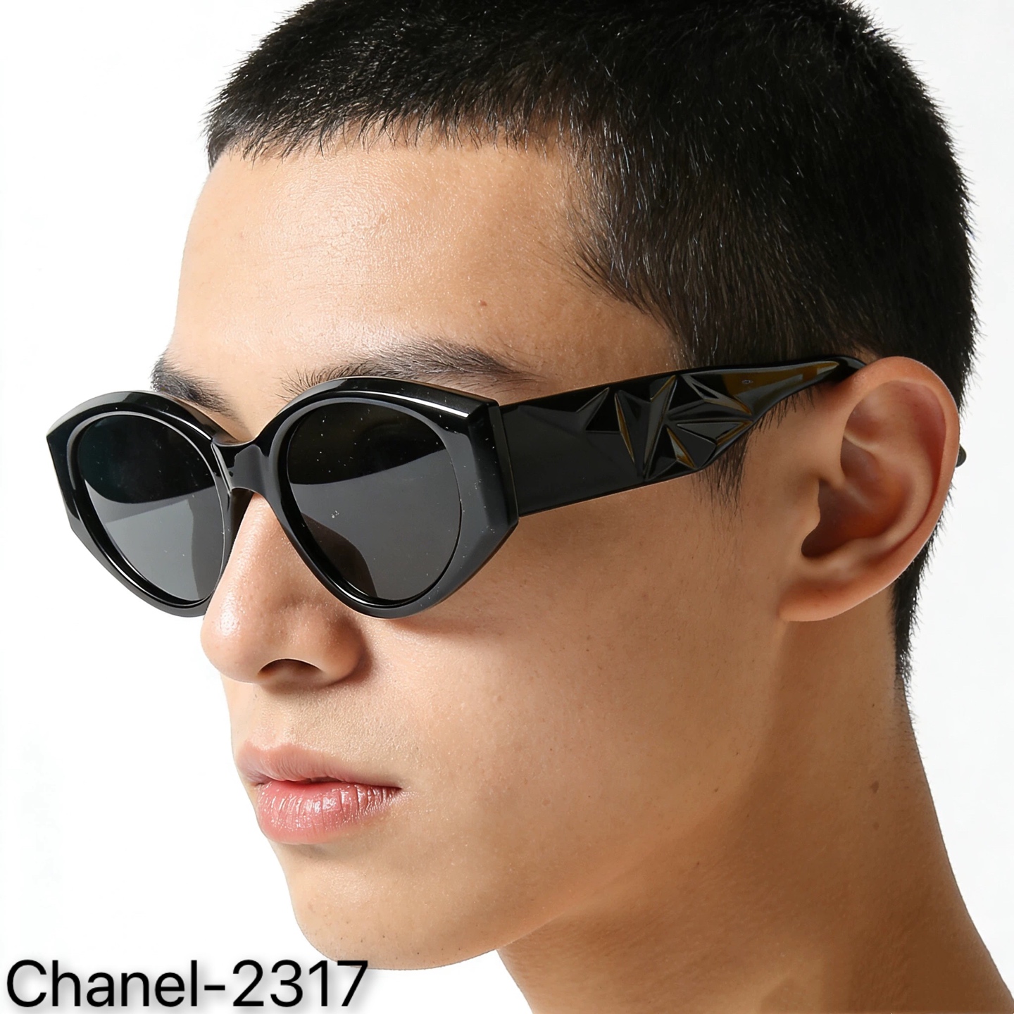 。。Chane*轻奢风钻石切割设计高级感墨镜UV400防紫外线偏光太阳眼镜