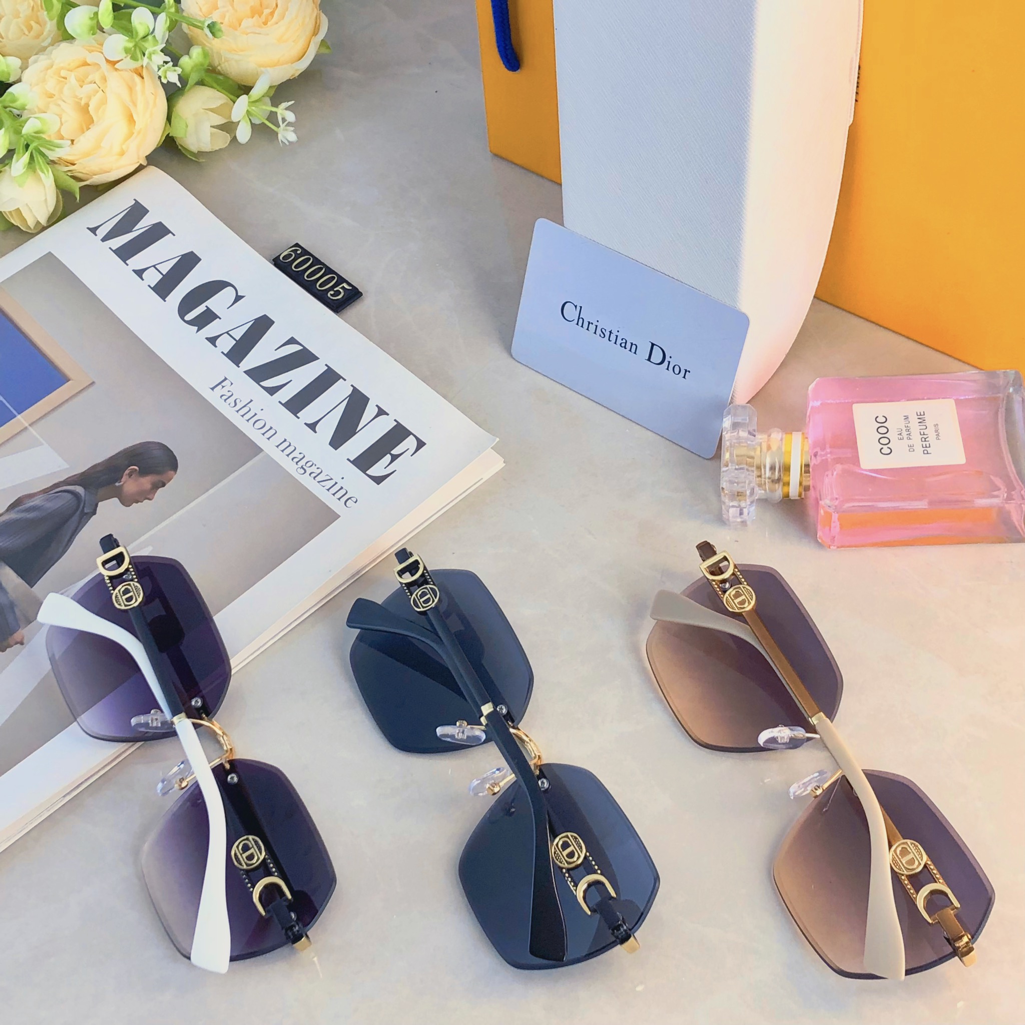 。。Dio*太阳眼镜高级感2026新款时尚大框大脸显瘦户外防晒太阳眼镜