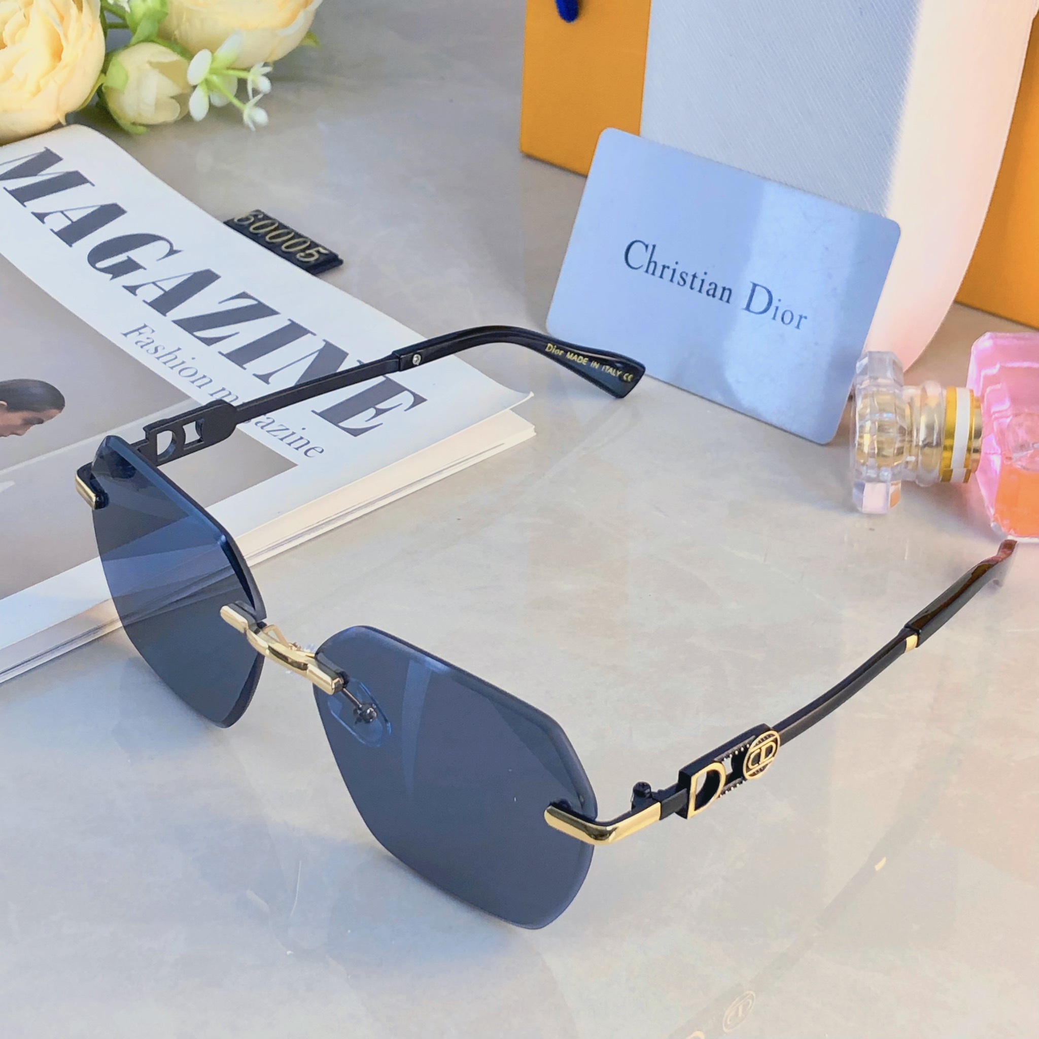 。。Dio*太阳眼镜高级感2026新款时尚大框大脸显瘦户外防晒太阳眼镜