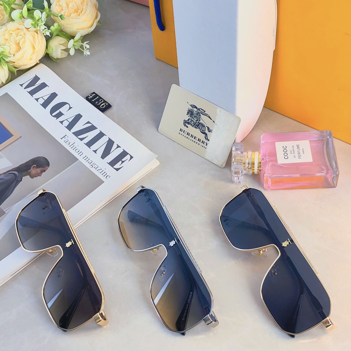 。。Burberr*韩版多边形墨镜男显脸小超酷时尚开车太阳镜女潮街拍防紫外线