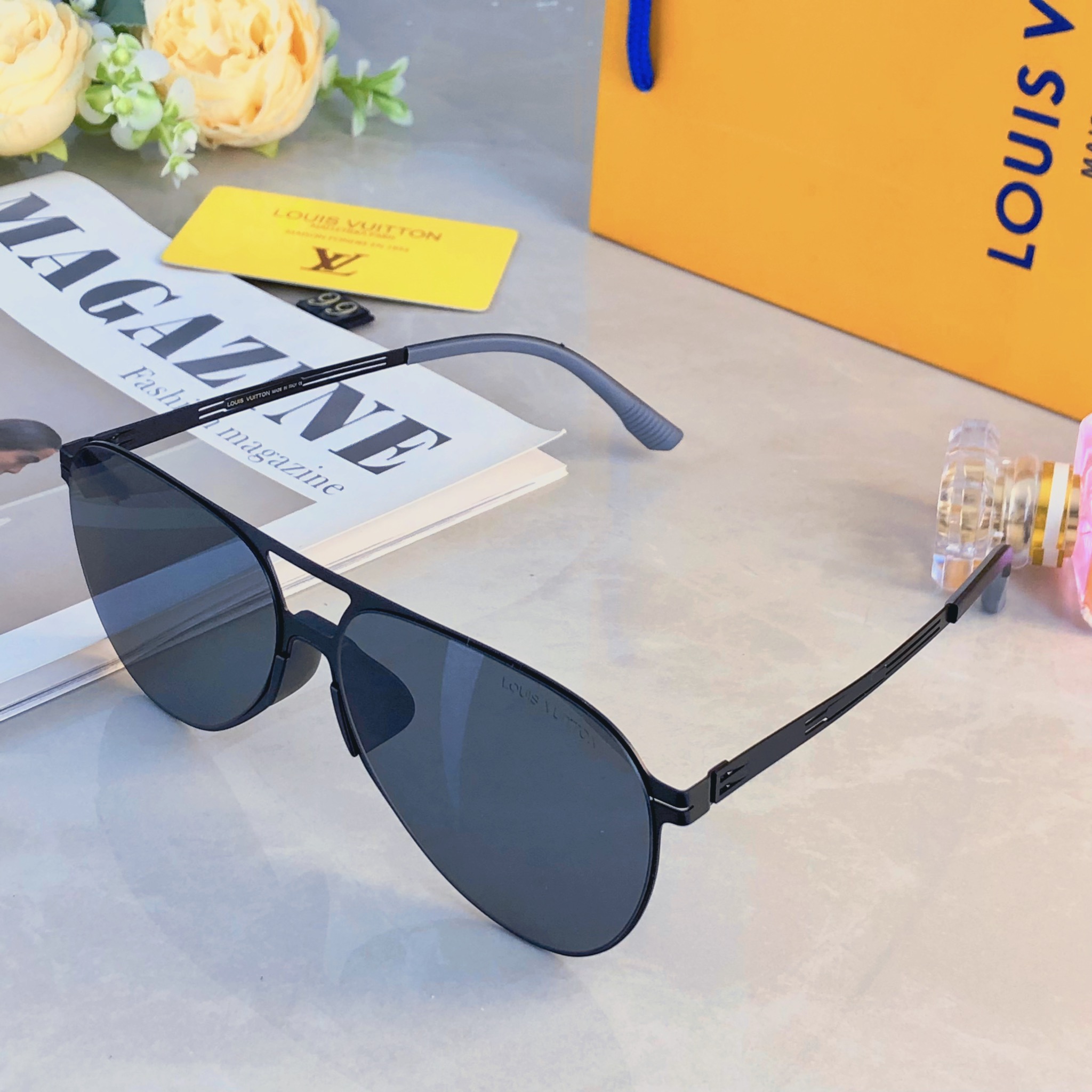 。。Louis vuitto*高清尼龙偏光太阳镜一体超轻眼镜高端墨镜开车钓鱼防晒潮流驾驶镜