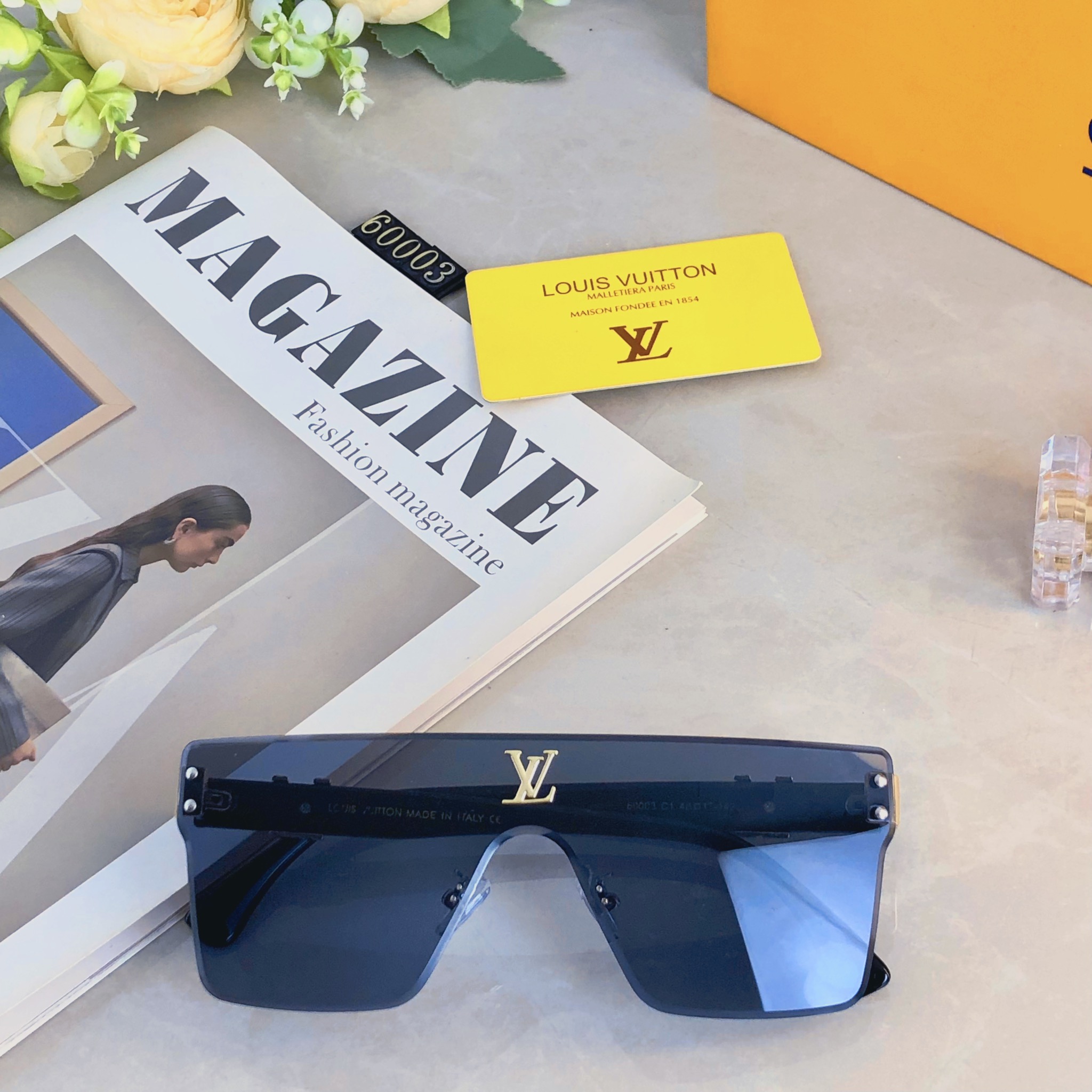 。。Louis vuitto*2026新款个性无框太阳眼镜男女百搭高级感大框显瘦墨镜防紫外线潮