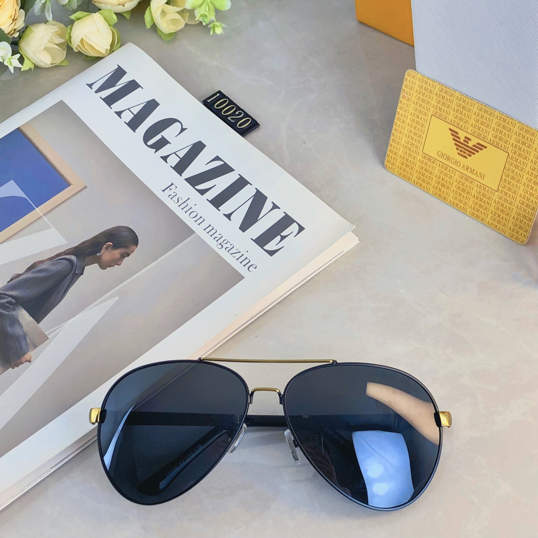 。。Arman*2026新款偏光太阳镜男士时尚金属框墨镜蛤蟆镜户外钓鱼开车驾驶镜