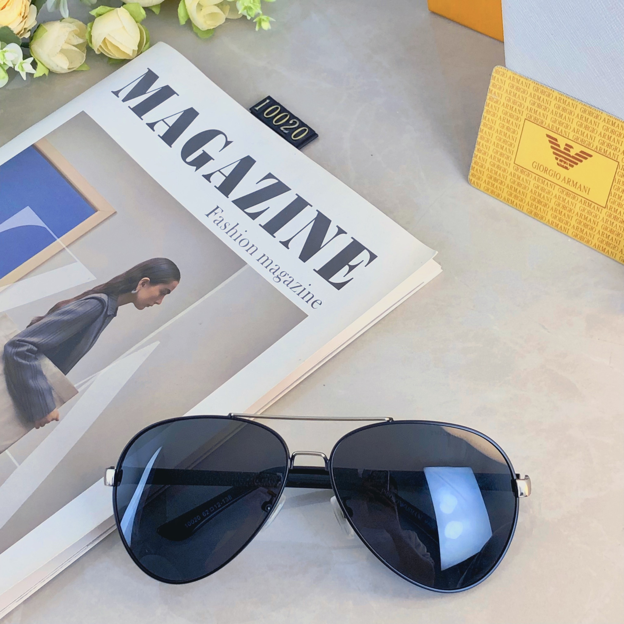 。。Arman*2026新款偏光太阳镜男士时尚金属框墨镜蛤蟆镜户外钓鱼开车驾驶镜