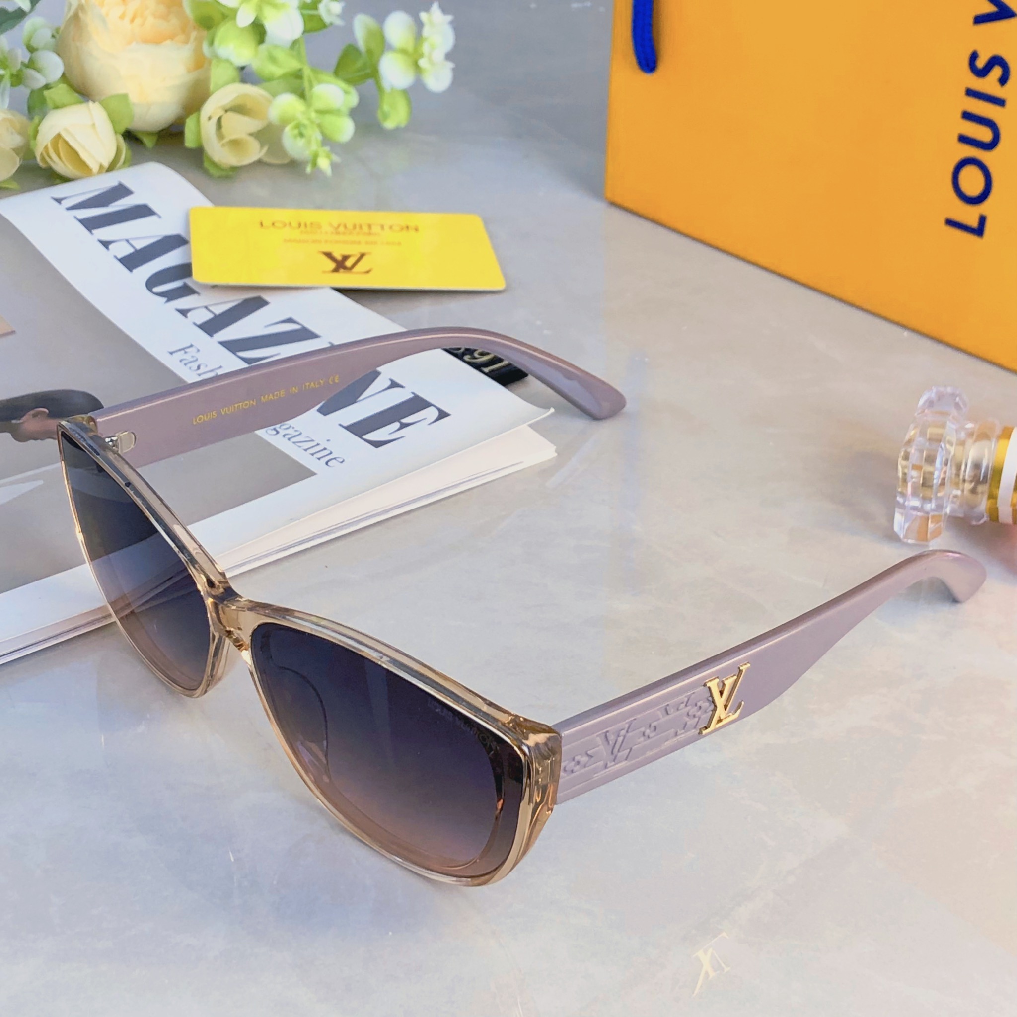 。。Louis vuitto*墨镜女款高级感显瘦百搭2026新款适合方圆脸海边防晒太阳眼镜