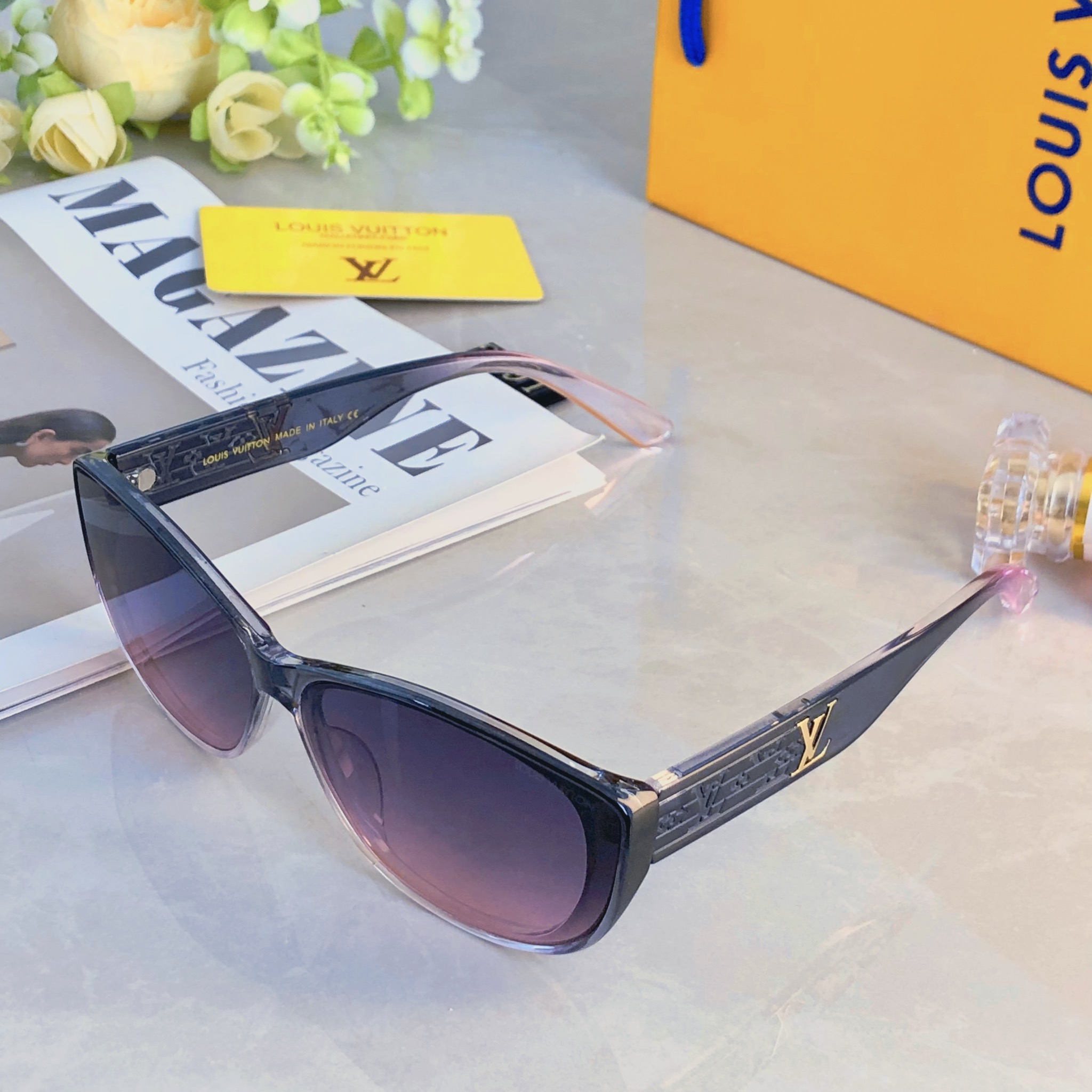 。。Louis vuitto*墨镜女款高级感显瘦百搭2026新款适合方圆脸海边防晒太阳眼镜