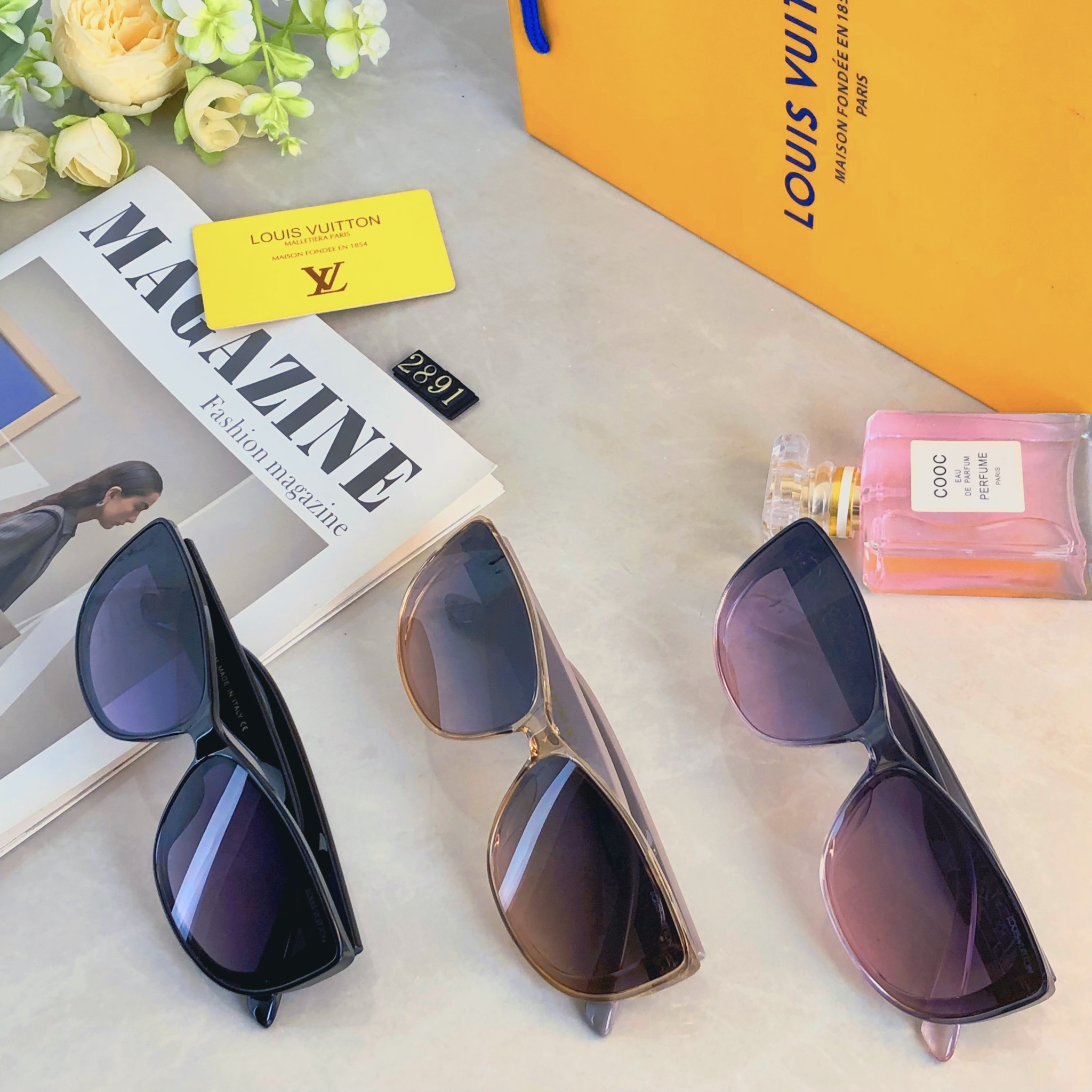 。。Louis vuitto*墨镜女款高级感显瘦百搭2026新款适合方圆脸海边防晒太阳眼镜