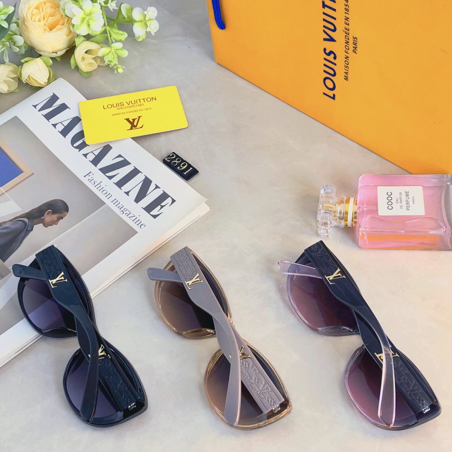 。。Louis vuitto*墨镜女款高级感显瘦百搭2026新款适合方圆脸海边防晒太阳眼镜