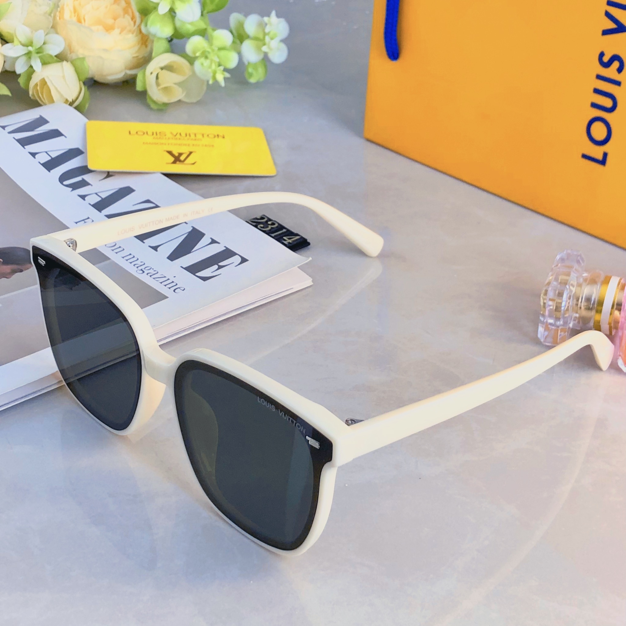 。。Louis vuitto*墨镜韩国个性潮流网红明星街拍防紫外线旅游眼镜情侣太阳镜