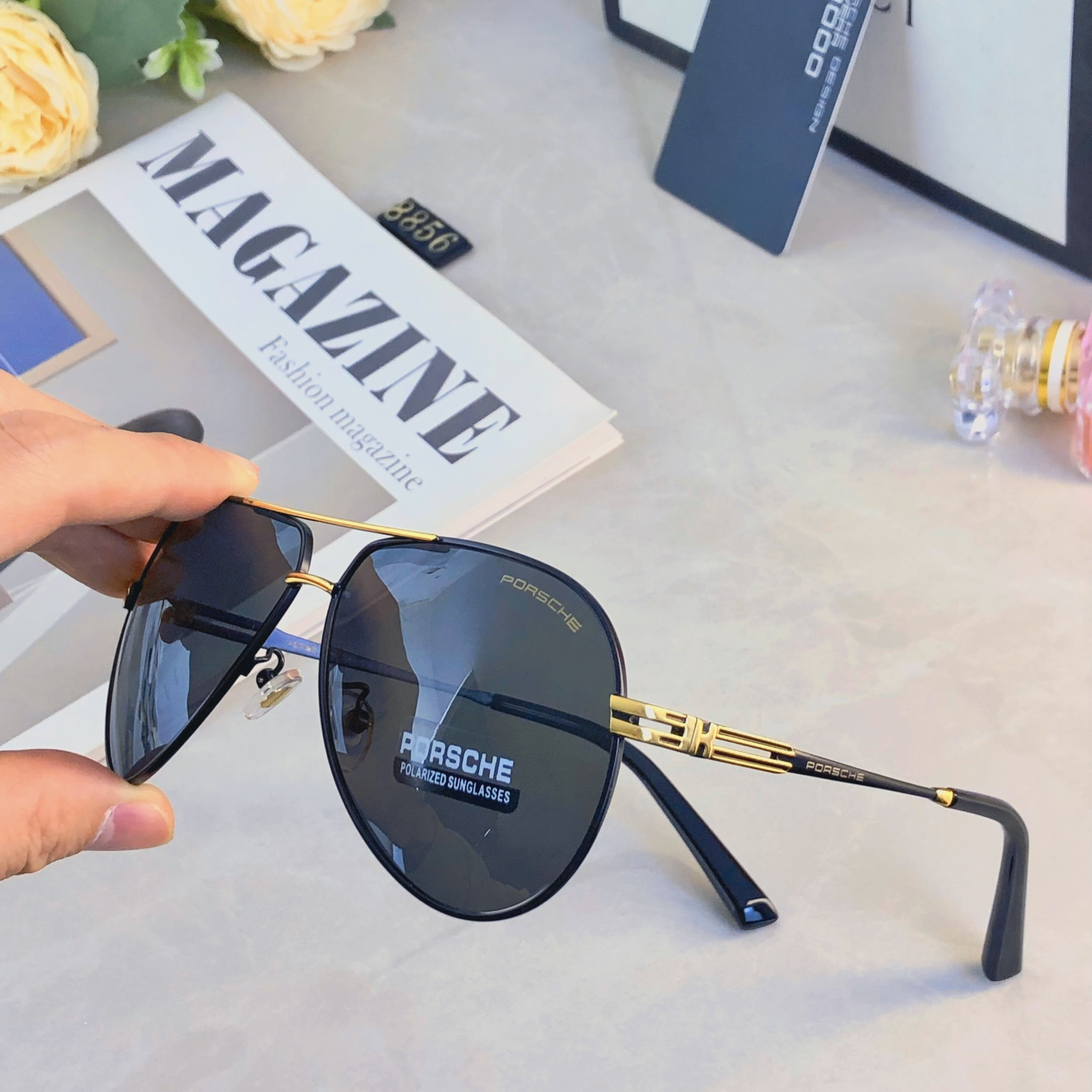 。。Porsch*2026复古偏光太阳镜欧美潮流新款驾驶墨镜开车眼镜