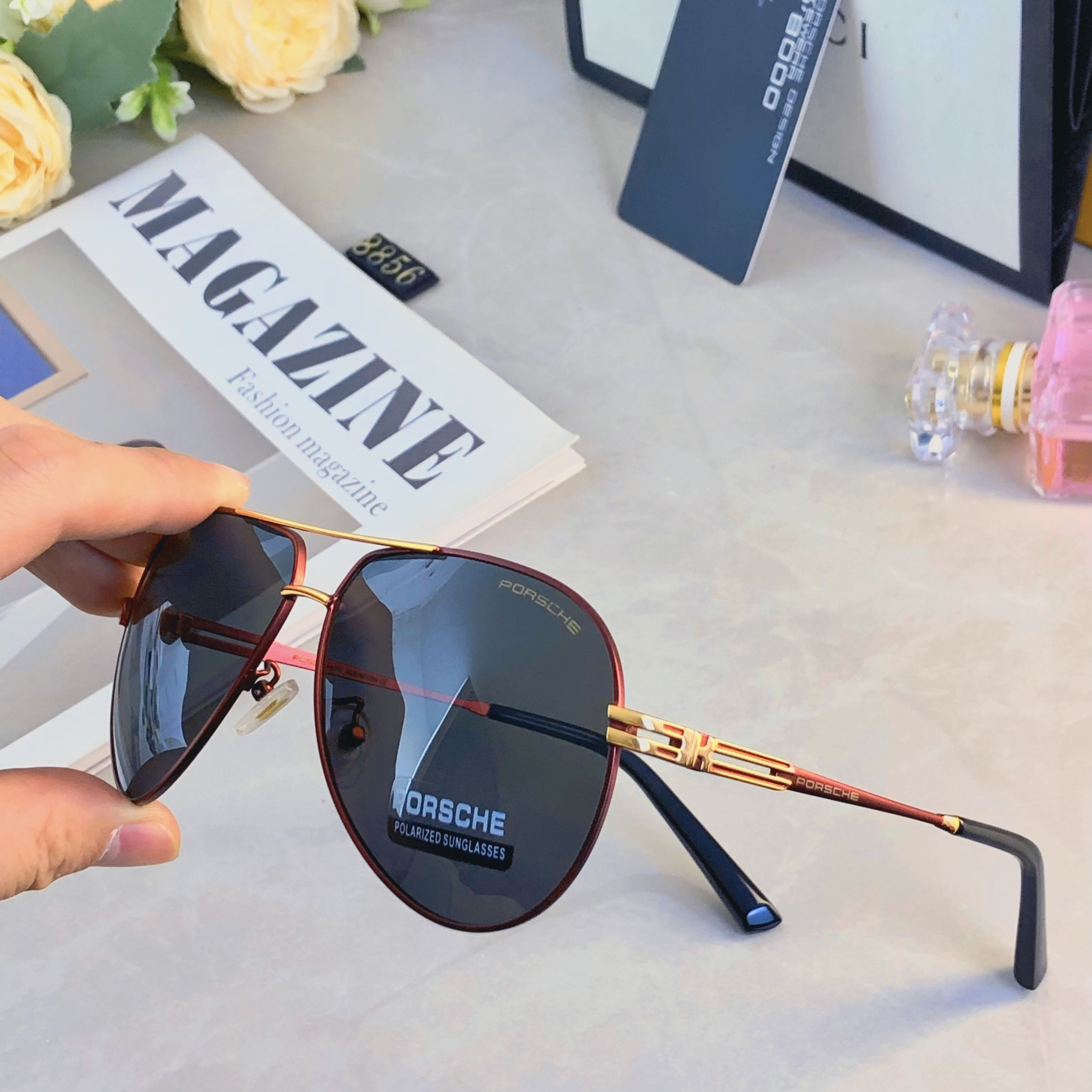 。。Porsch*2026复古偏光太阳镜欧美潮流新款驾驶墨镜开车眼镜
