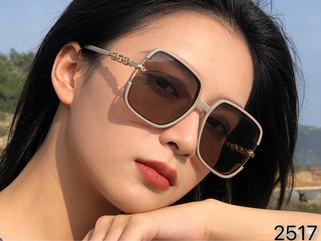 。。Louis vuitto*复古太阳镜韩版潮流百搭女网红街拍简约大框眼镜太阳眼镜