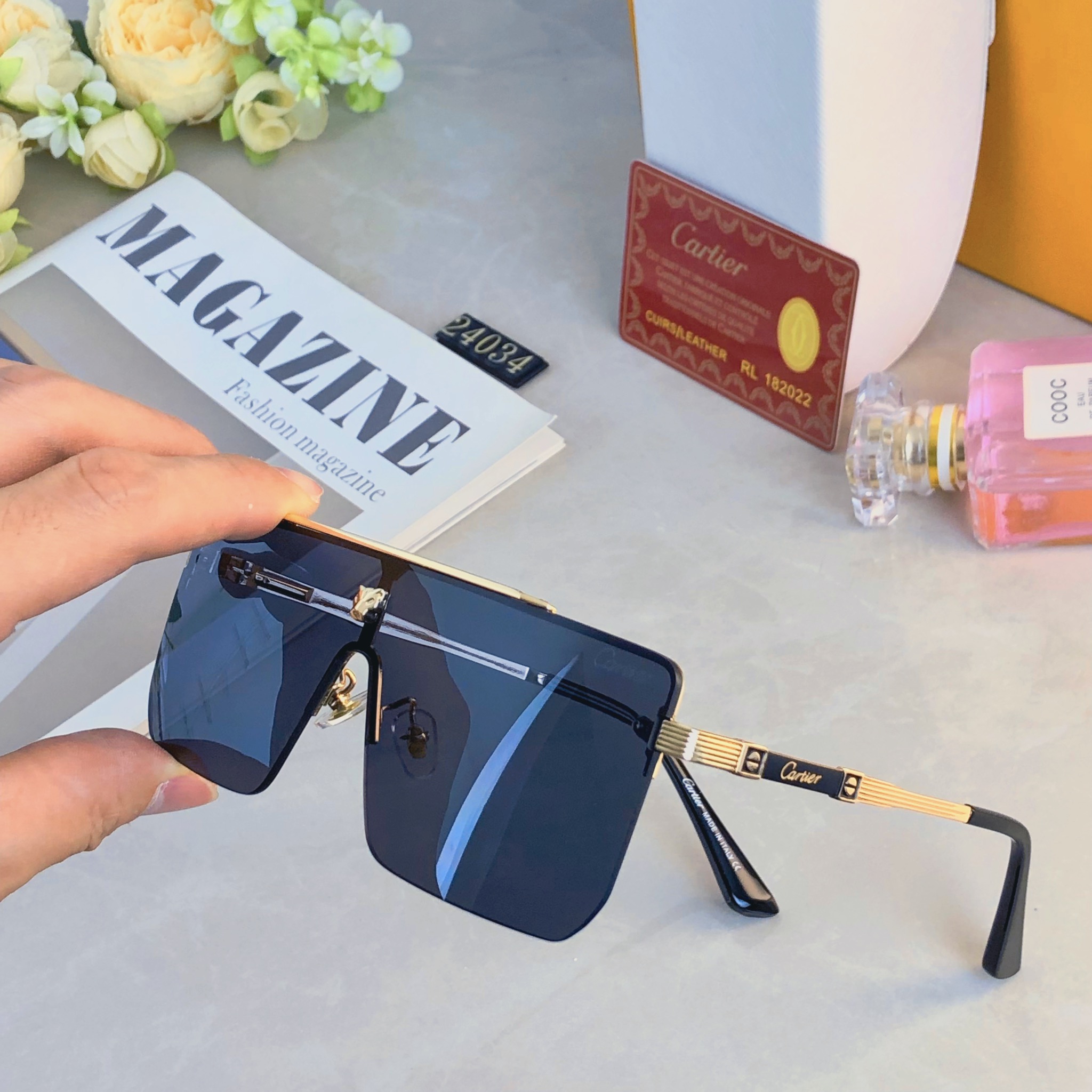 。。Cartie*新品 新款男女太阳镜 时尚潮流休闲墨镜 驾驶出游太阳眼镜