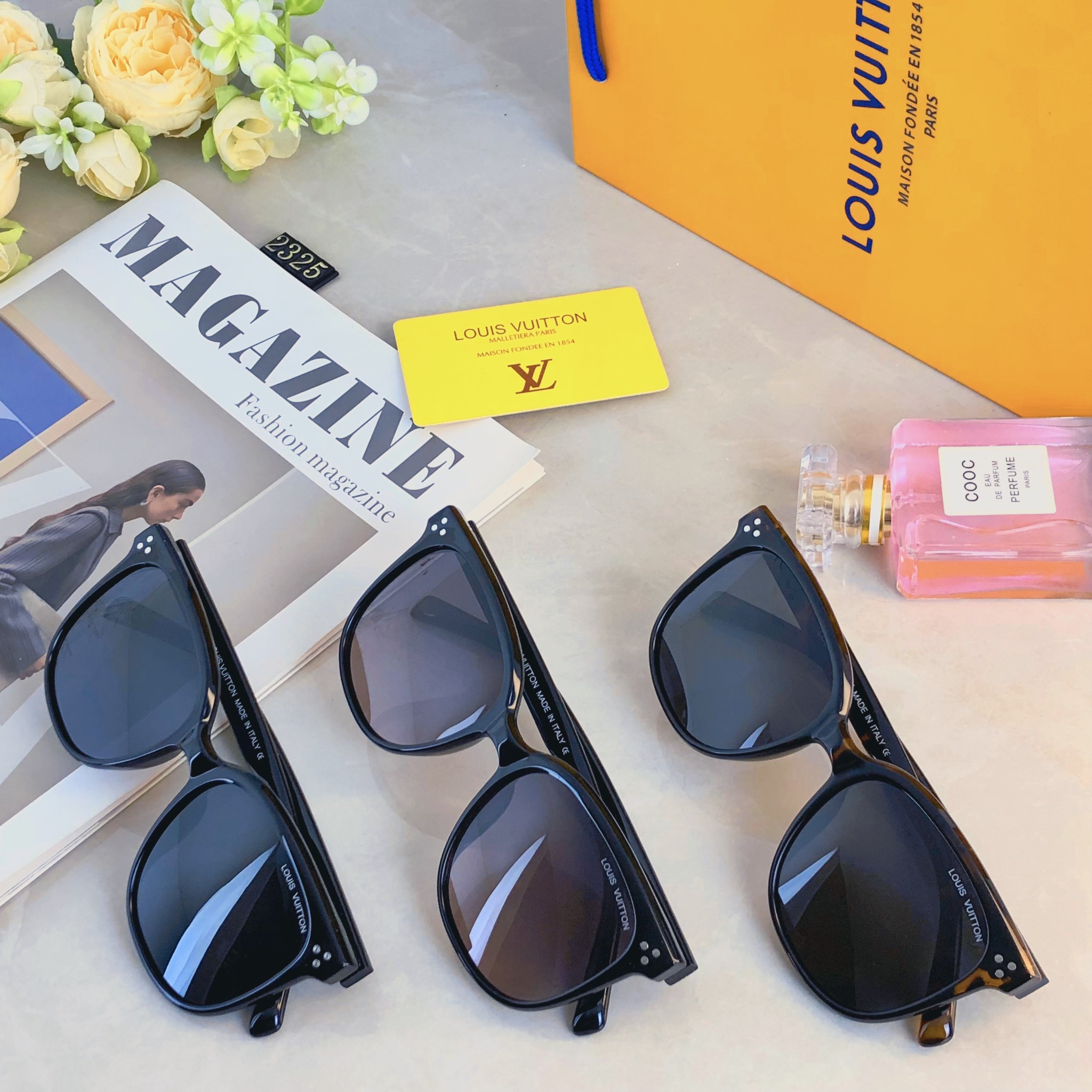 。。Louis vuitto*墨镜女款高级感显脸小2026新款适合方圆脸的复古港风防紫外线海边
