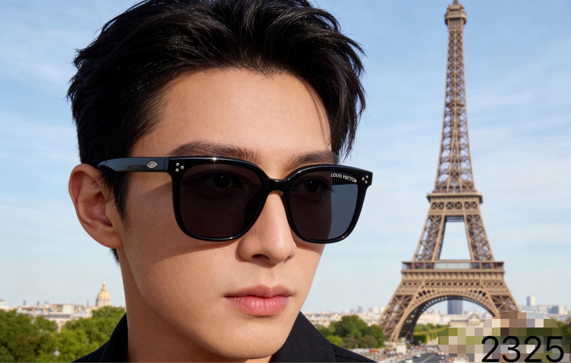 。。Louis vuitto*墨镜女款高级感显脸小2026新款适合方圆脸的复古港风防紫外线海边