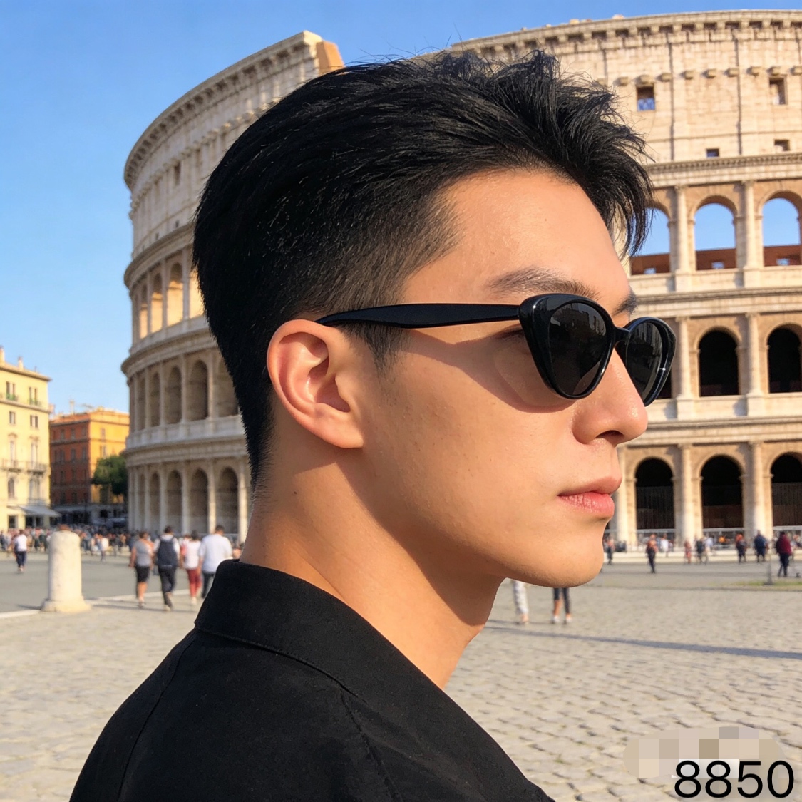 。。Gucc*韩版个性时髦三角形猫眼太阳眼镜男女潮人明星jennie同款嘻哈墨镜