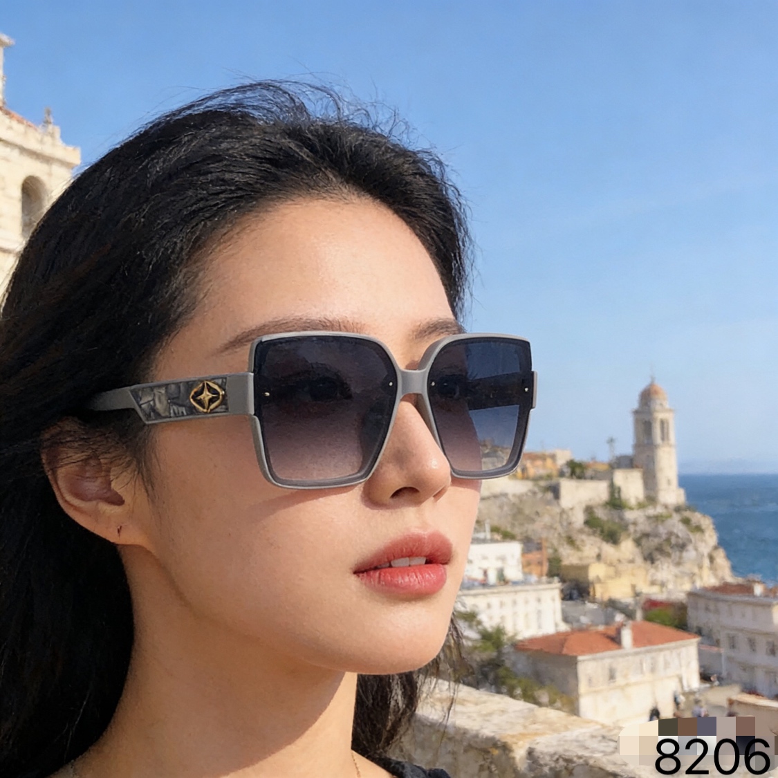 NO:755835,Louis vuitto* large frame square personalized sunglasses for women high-end anti-UV 2026 new sunglasses street photography glasses sunglasses sunglasses, glasses, louis vuitton19860909Louis vuitto*大框方形个性墨镜女高级感防紫外线2026新款太阳镜街拍眼镜墨镜太阳镜,眼镜,louis vuitton,glasses