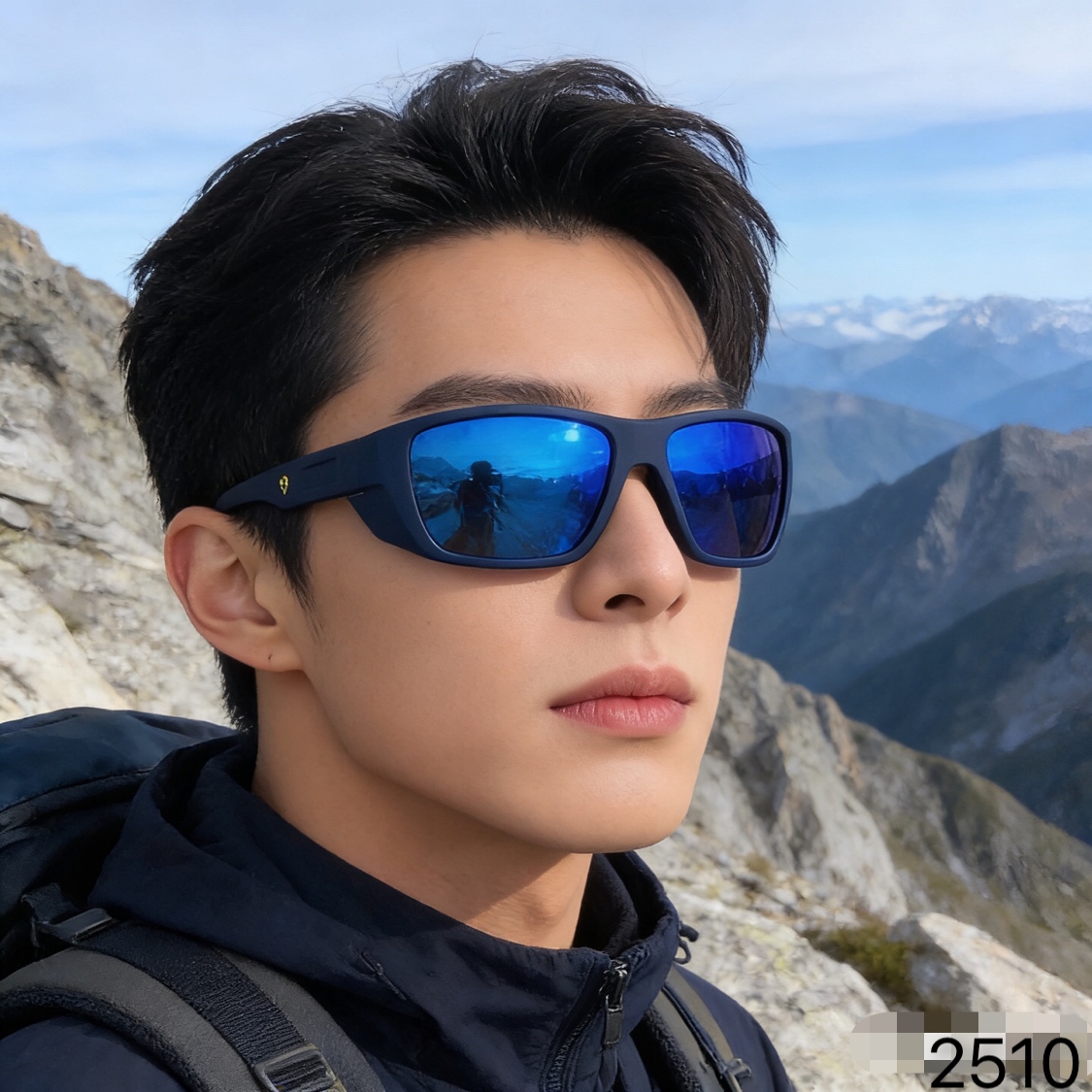 。。Ferrar*赛博朋克千禧辣妹网红复古街拍墨镜男女潮人嘻哈蹦迪骑行太阳眼镜