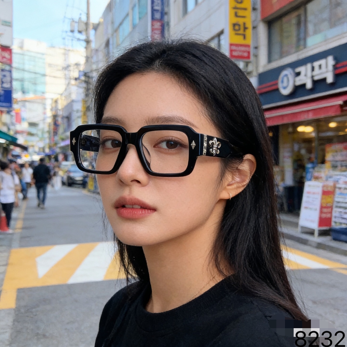 。。轻奢金属太阳眼镜防紫外线时尚墨镜可配度数百搭户外男女通用方形
