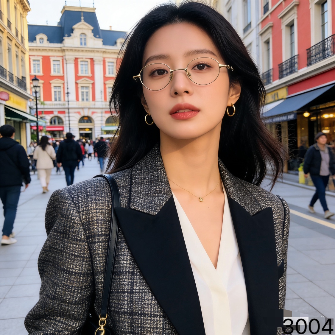 ️155🔥🔥Louis vuitto*韩版风格圆形小框太阳眼镜UV400防紫外线辐射可配近视小众墨镜