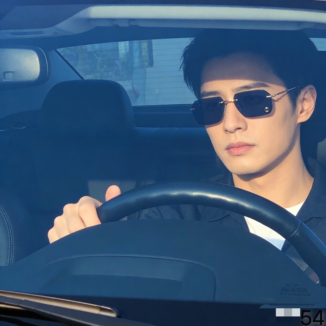 。。Cartie*网红新款防强光眼镜帅气高级男女士墨镜韩版时尚小框无边框太阳镜