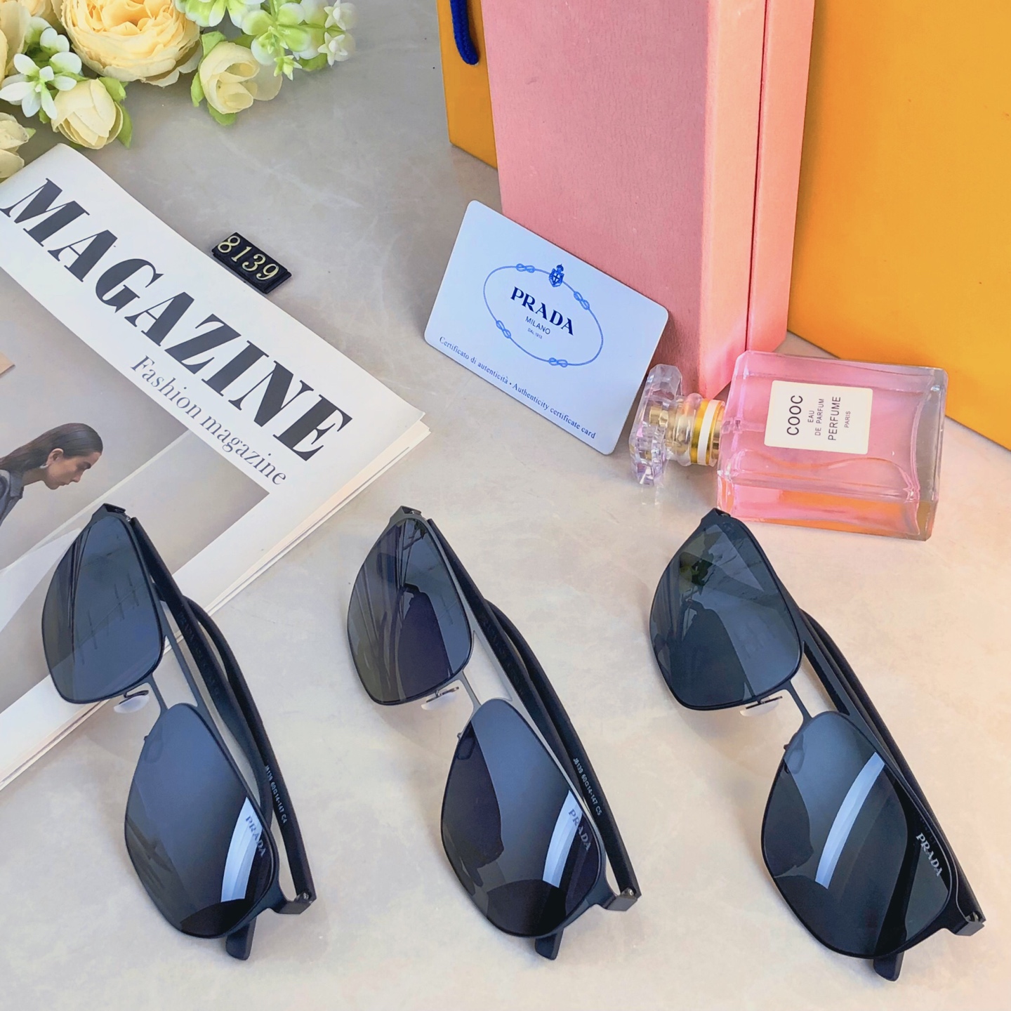 。。Prad*新款尼龙偏光太阳镜开车钓鱼墨镜高端太阳镜防紫外线防晒眼镜