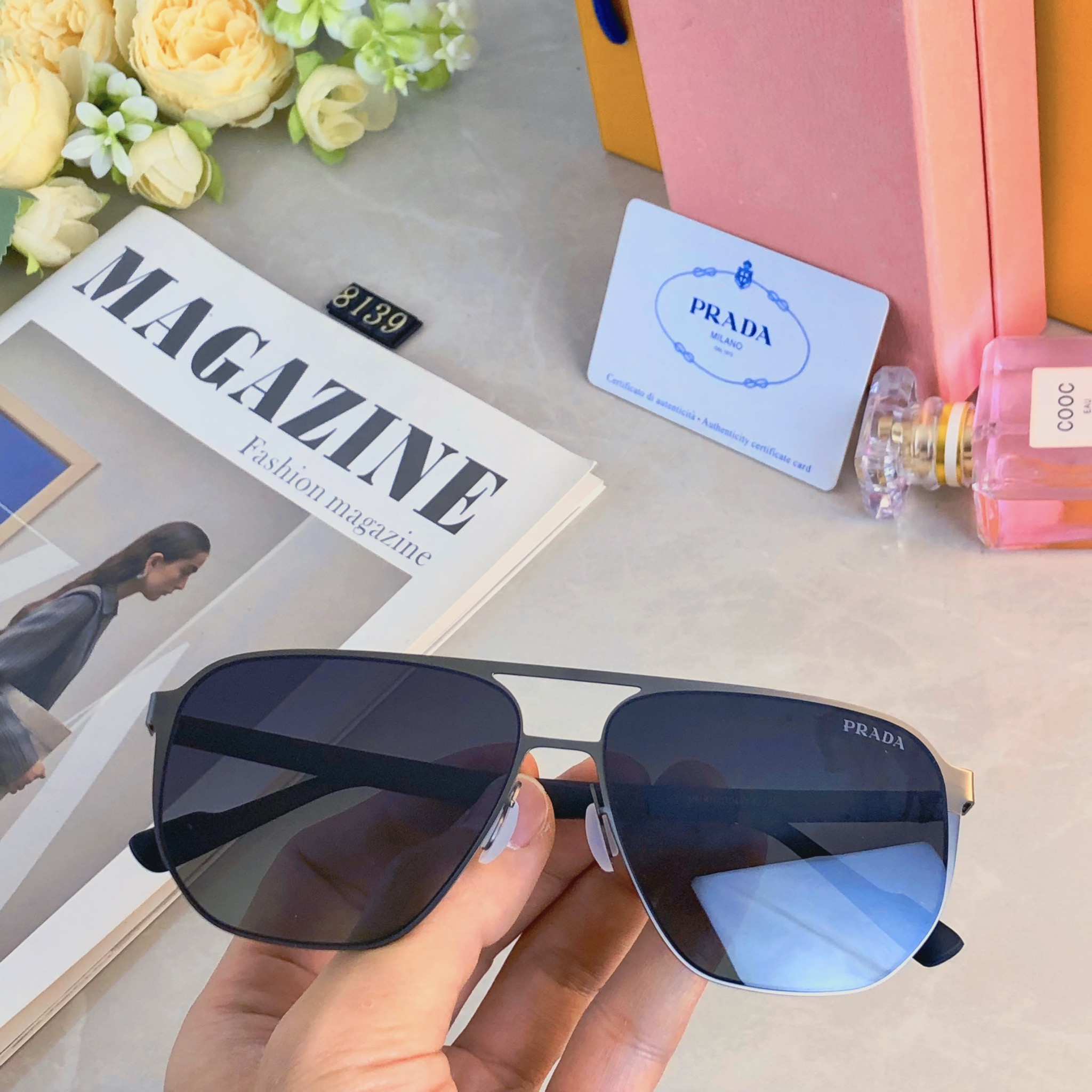 。。Prad*新款尼龙偏光太阳镜开车钓鱼墨镜高端太阳镜防紫外线防晒眼镜