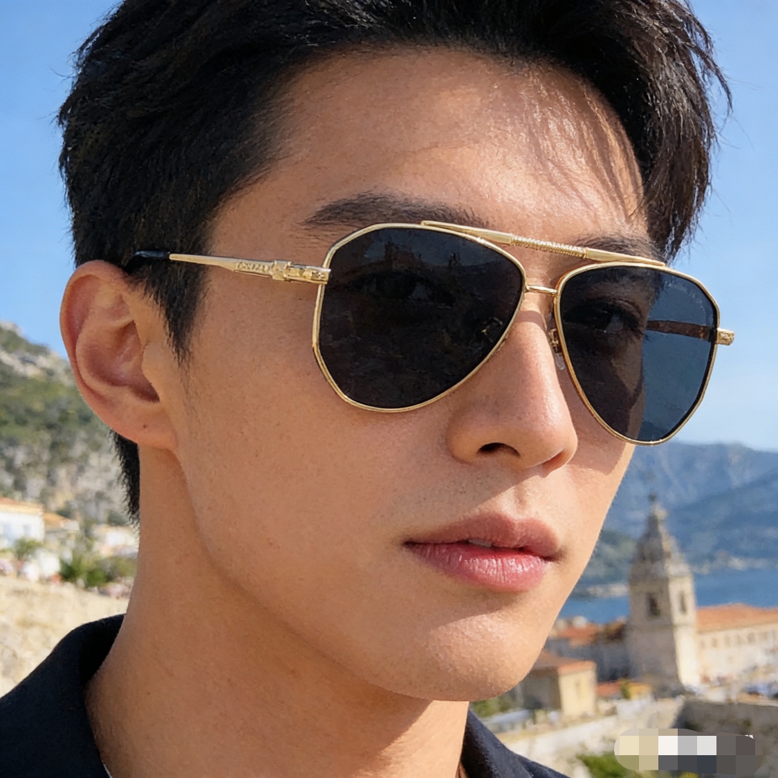 NO:766258,Louis vuitto* fashionable Korean style double-beam personality versatile metal toad mirror new trendy retro men's and women's sunglasses street style glasses sunglasses sunglasses, glasses, louis vuitton19860909Louis vuitto*时尚韩版双梁个性百搭金属蛤蟆镜新款潮流复古男女士太阳眼镜街拍眼镜墨镜太阳镜,眼镜,louis vuitton,glasses