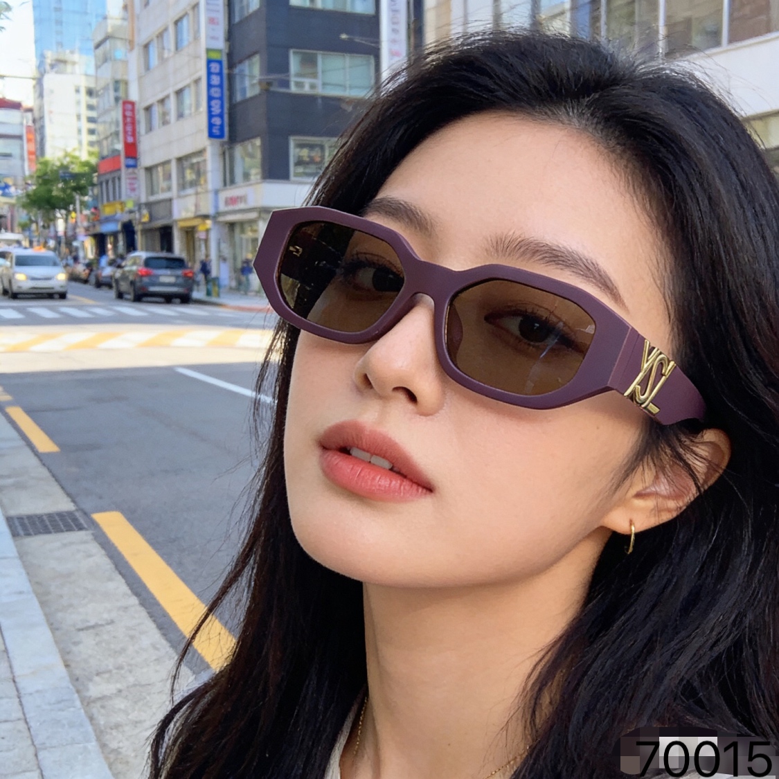NO:766254,Ysl retro Hong Kong style sunglasses for women Zhao Lusi same style 2026 new versatile high-end sunglasses anti-UV glasses sunglasses sunglasses, glasses, saint laurent19860909Ysl复古港风墨镜女赵露思同款2026新款百搭高级感太阳镜防紫外线眼镜墨镜太阳镜,眼镜,saint laurent,glasses
