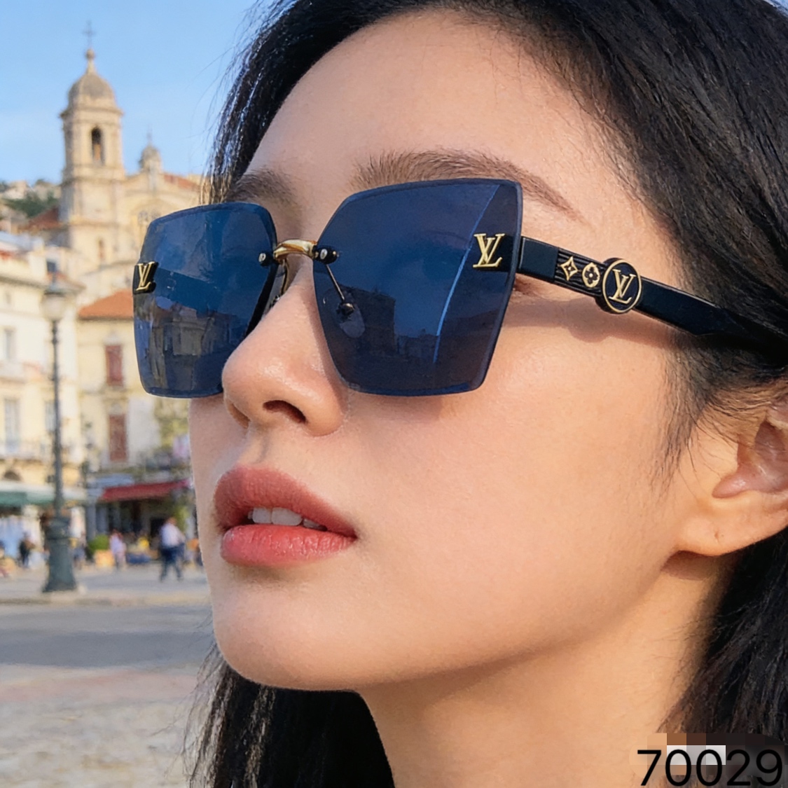 NO:766260,Louis vuitto* big brand light luxury sunglasses for women, anti-UV temperament, large frame, versatile, big face, slim sunglasses, driving visor, glasses, sunglasses, sunglasses, glasses, louis vuitton19860909Louis vuitto*大牌轻奢墨镜女防紫外线气质大框百搭大脸显瘦太阳镜开车遮阳眼镜眼镜墨镜太阳镜,眼镜,louis vuitton,glasses