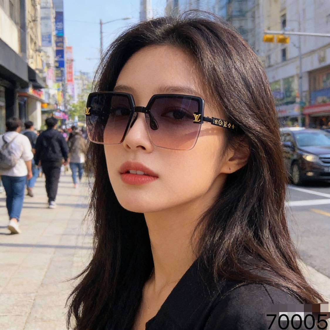 NO:766289,Louis vuitto* light luxury sunglasses classic square frame women's sunglasses anti-UV sunshade temperament round face big face versatile glasses sunglasses sunglasses, glasses, louis vuitton19860909Louis vuitto*轻奢太阳镜经典方框女士墨镜防紫外线遮阳气质圆脸大脸百搭眼镜墨镜太阳镜,眼镜,louis vuitton,glasses