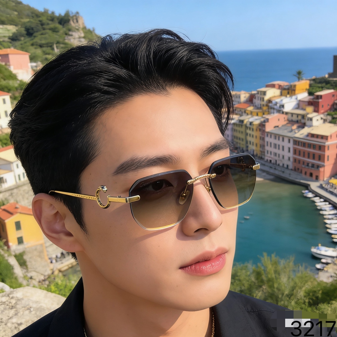 NO:766293,Cartie* new high-end fashionable gold-rimmed sunglasses are trendy, elegant and versatile, anti-UV sunglasses, sunglasses, sunglasses, glasses, cartier19860909Cartie*新款高级感时尚金边太阳镜潮流显气质百搭防紫外线墨镜眼镜墨镜太阳镜,眼镜,cartier,glasses